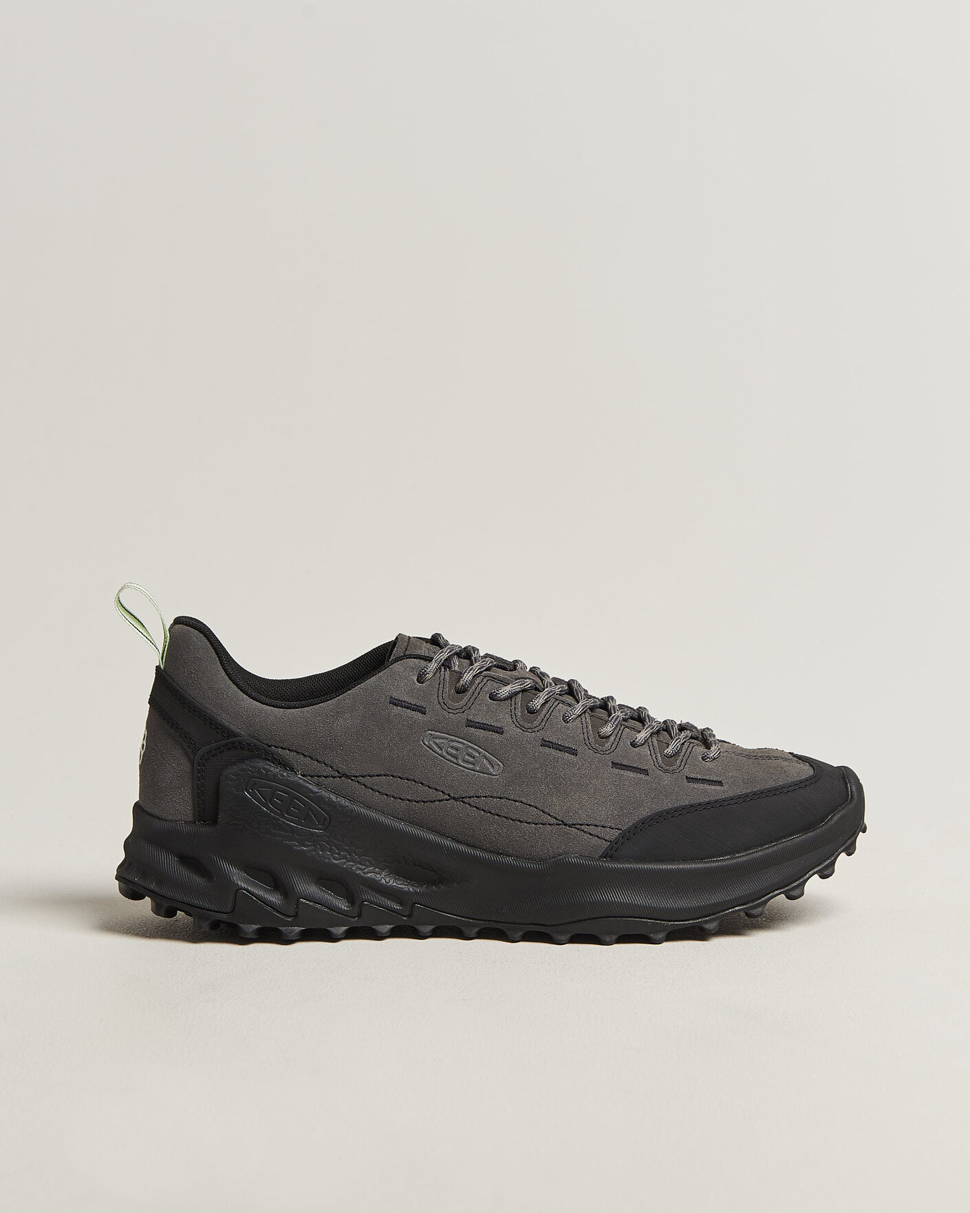 Uomini | Sneakers da trail | KEEN | Jasper Zionic Leather Sneaker Steel Grey