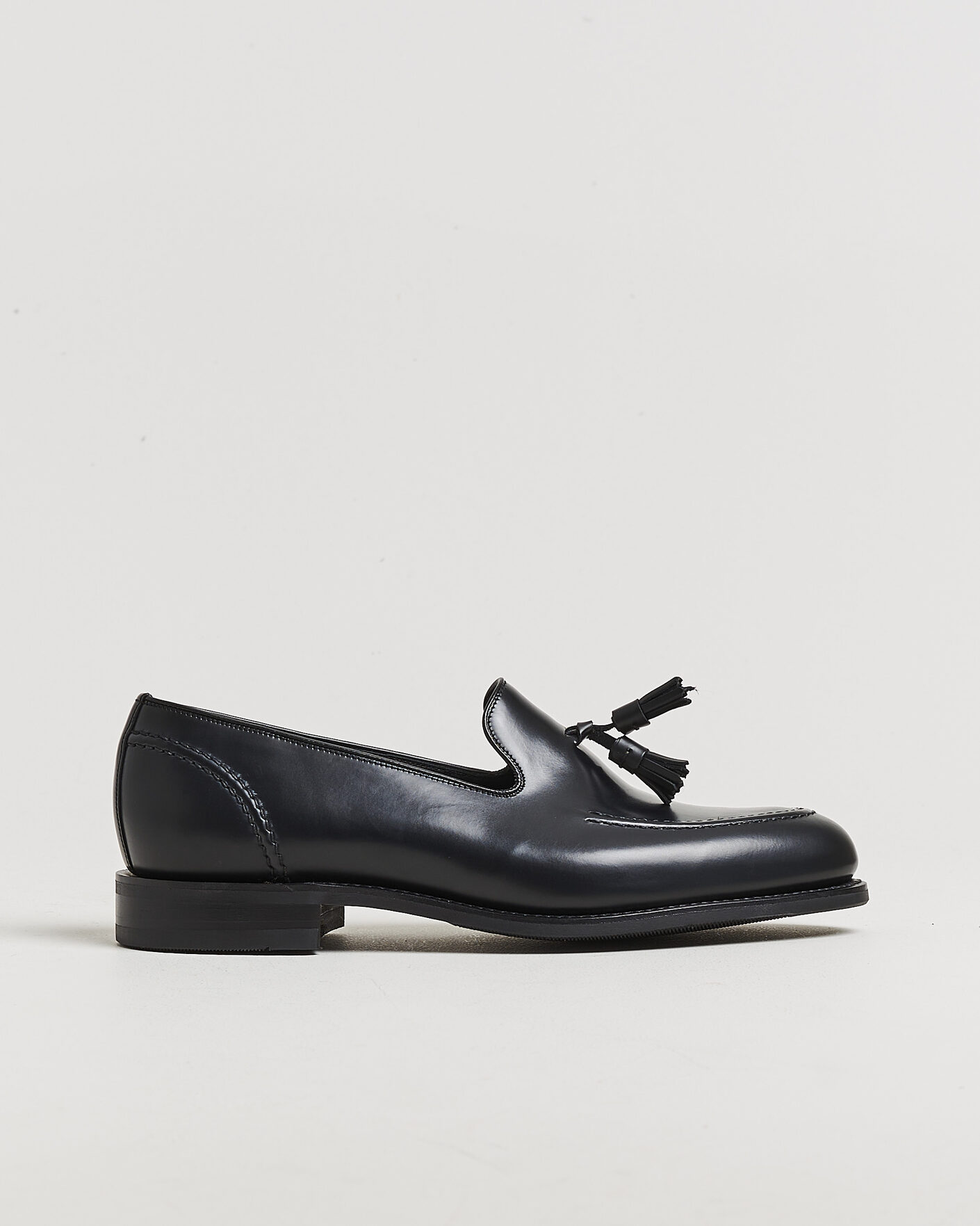 Uomini | Mocassini | Loake 1880 | Brunel Leather Tassel Loafer Black