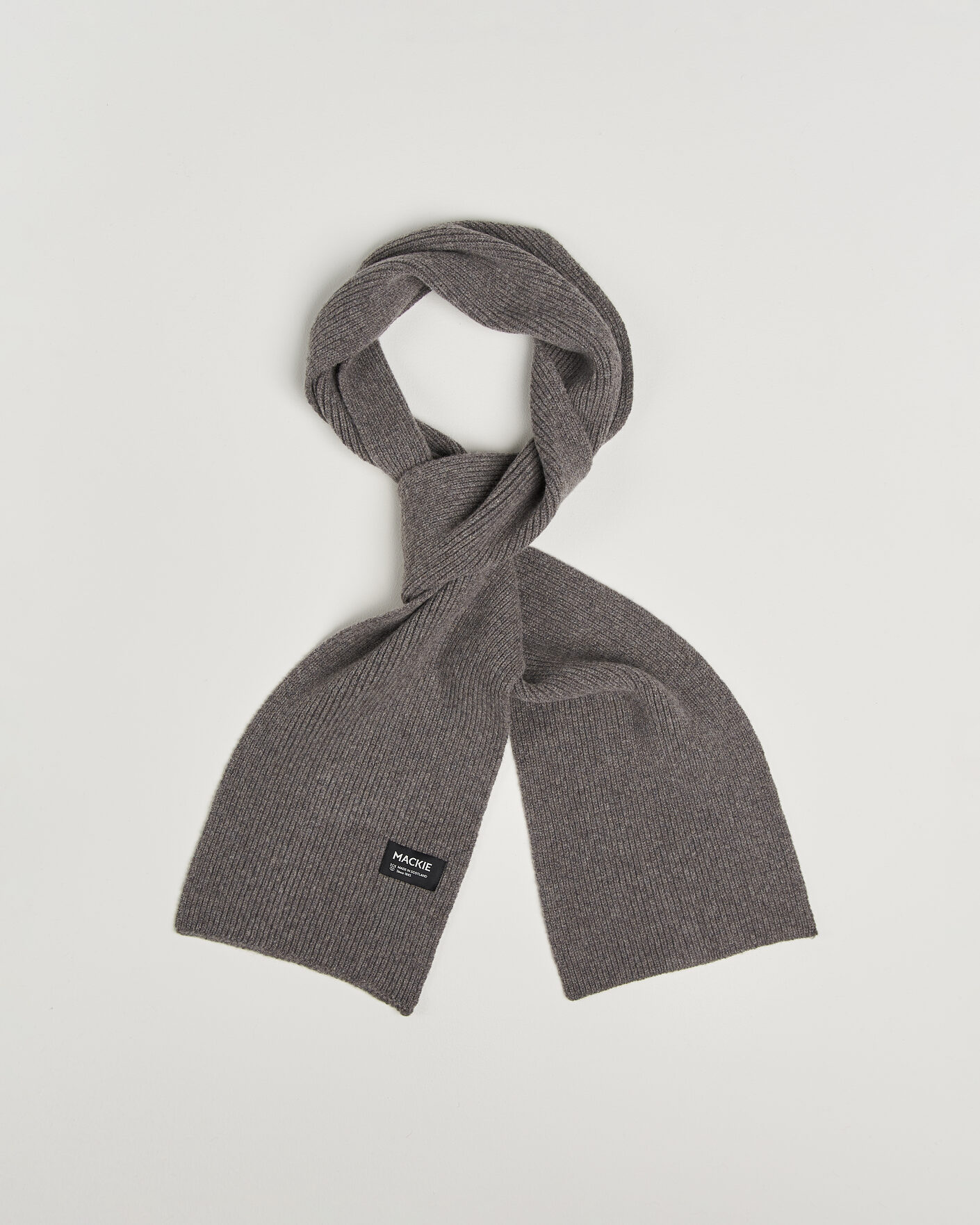 Uomini | Sciarpe | Robert Mackie | Clyde Lambswool Scarf Light Brown