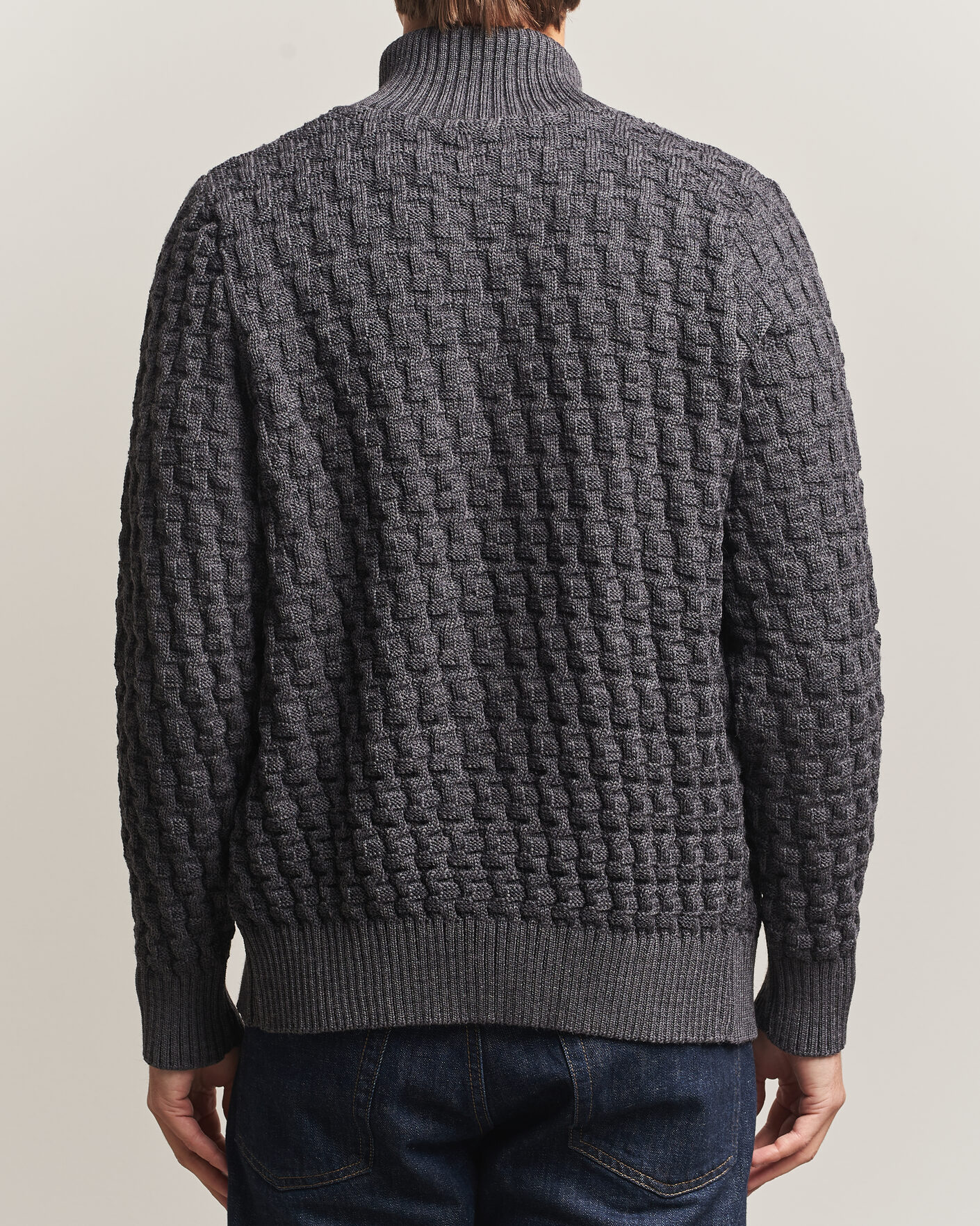 Uomini | Maglieria | S.N.S. Herning | Stark Cardigan Gneiss Grey