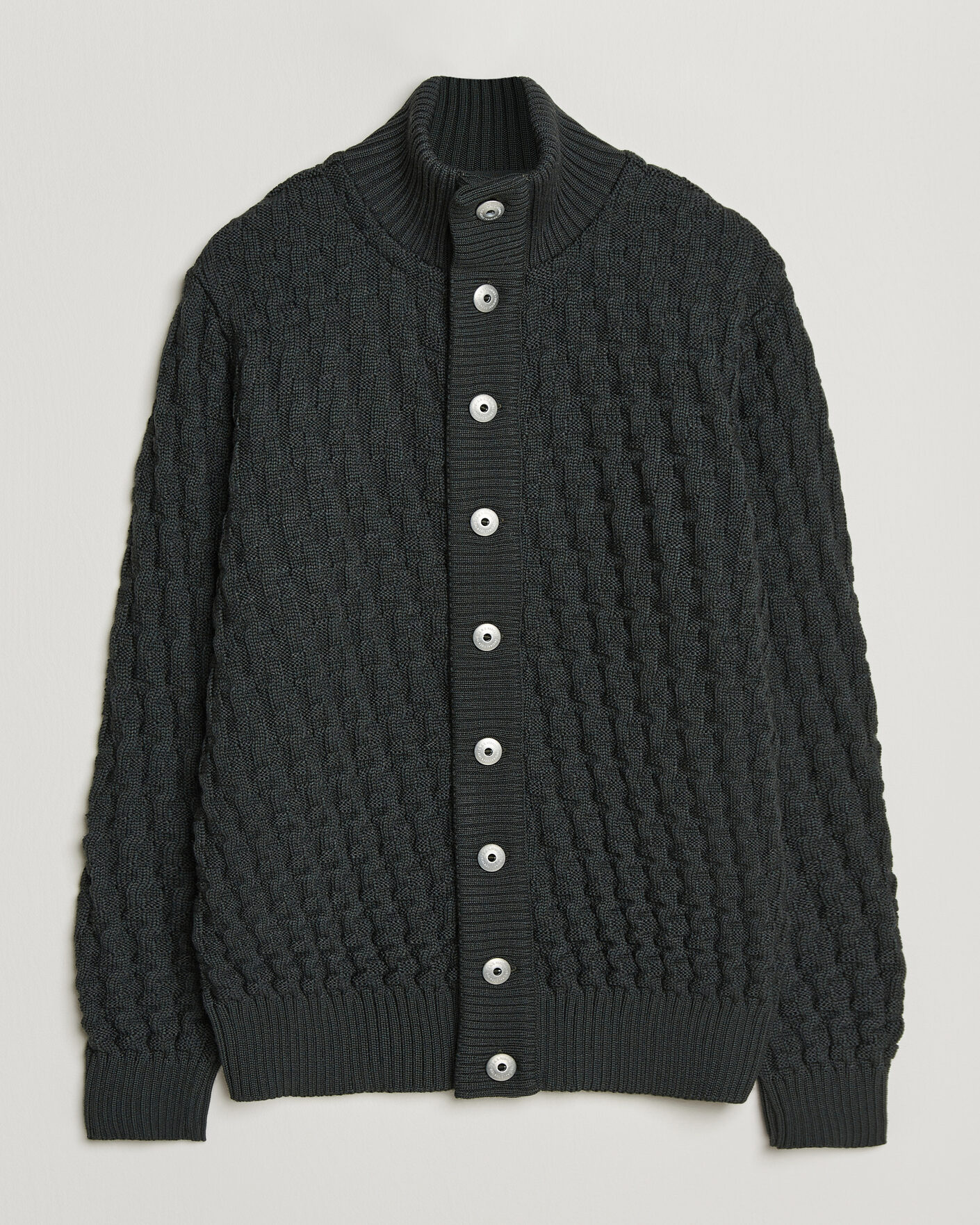Uomini | Maglieria | S.N.S. Herning | Stark Cardigan Terrain Green