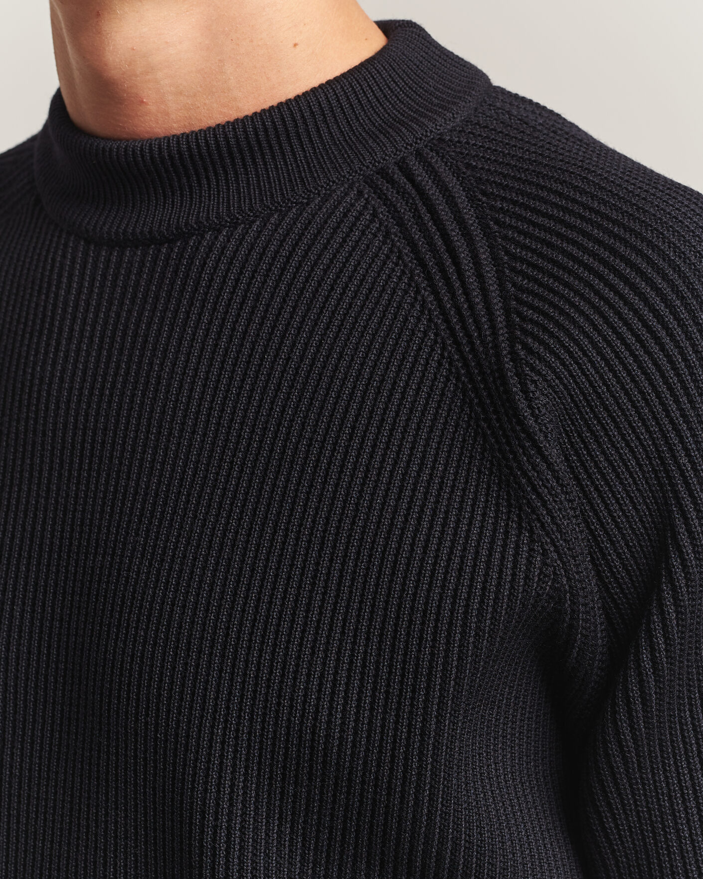 Uomini | Maglieria | S.N.S. Herning | Render Mock Neck Navy Blue