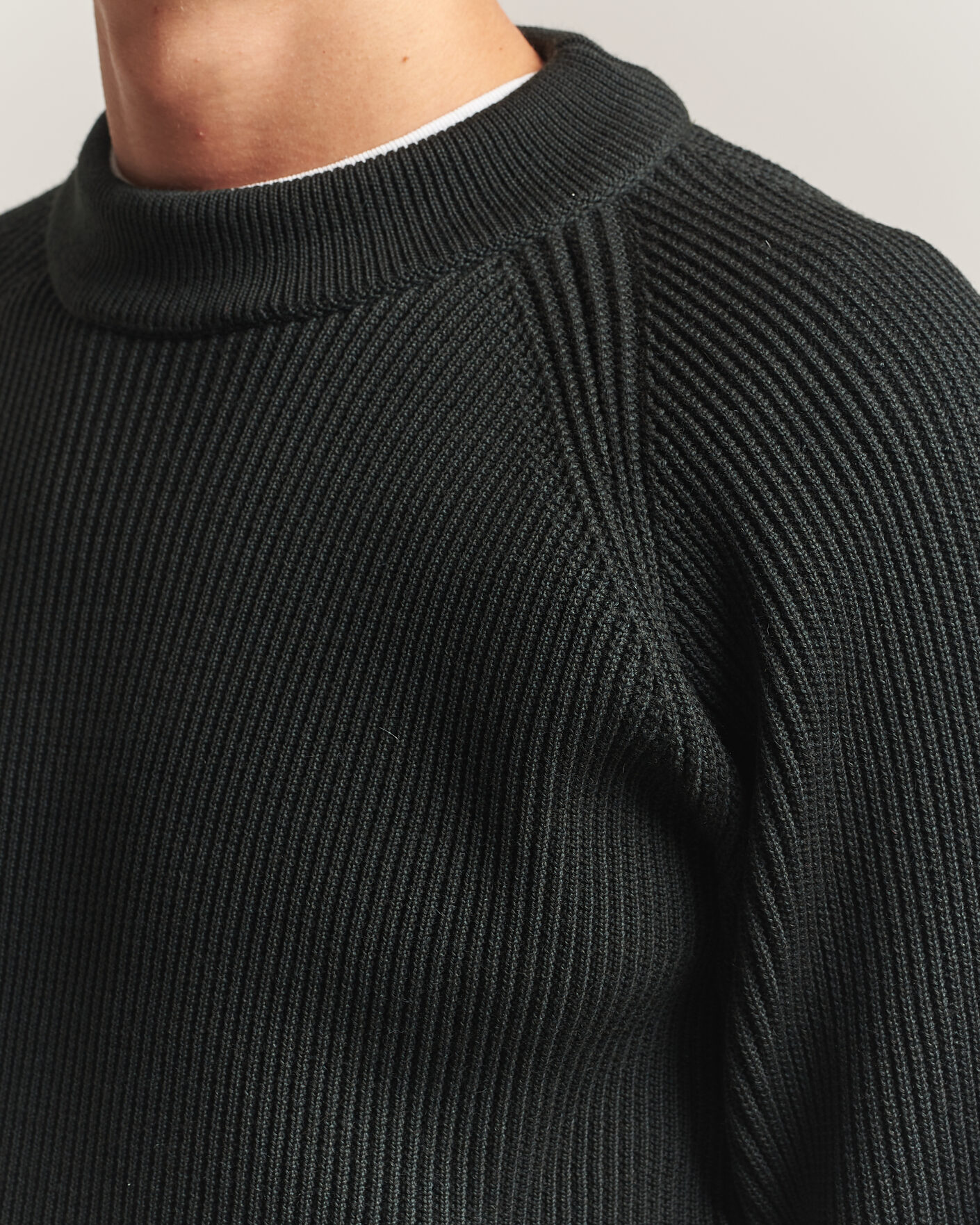 Uomini | Maglieria | S.N.S. Herning | Render Mock Neck Terrain Green