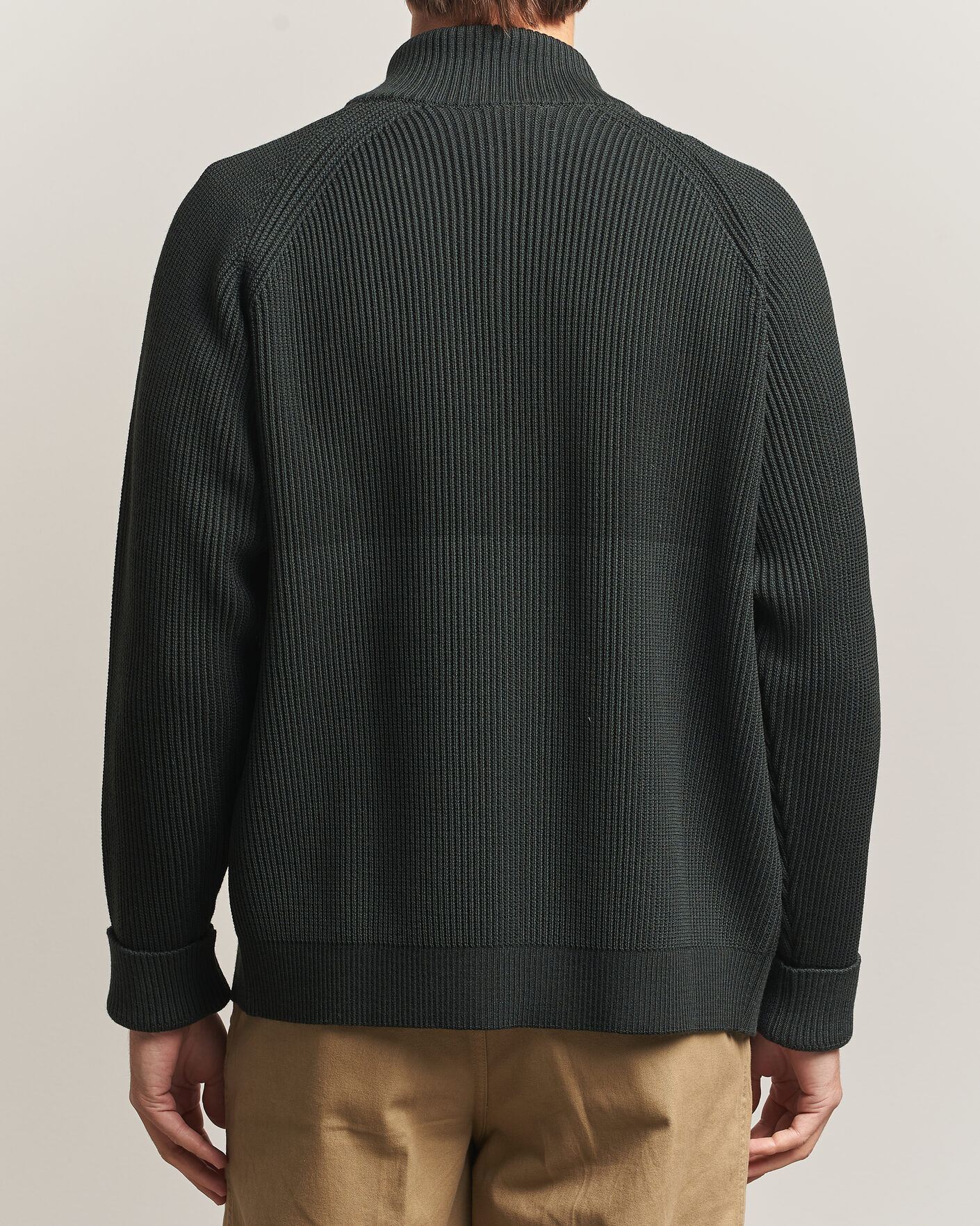 Uomini | Maglieria | S.N.S. Herning | Render Full Zip Terrain Green