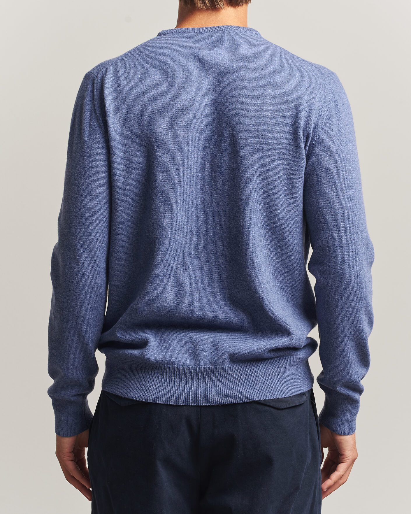 Uomini | Maglieria | Morgano | Wool/Cashmere Crewneck Jeans