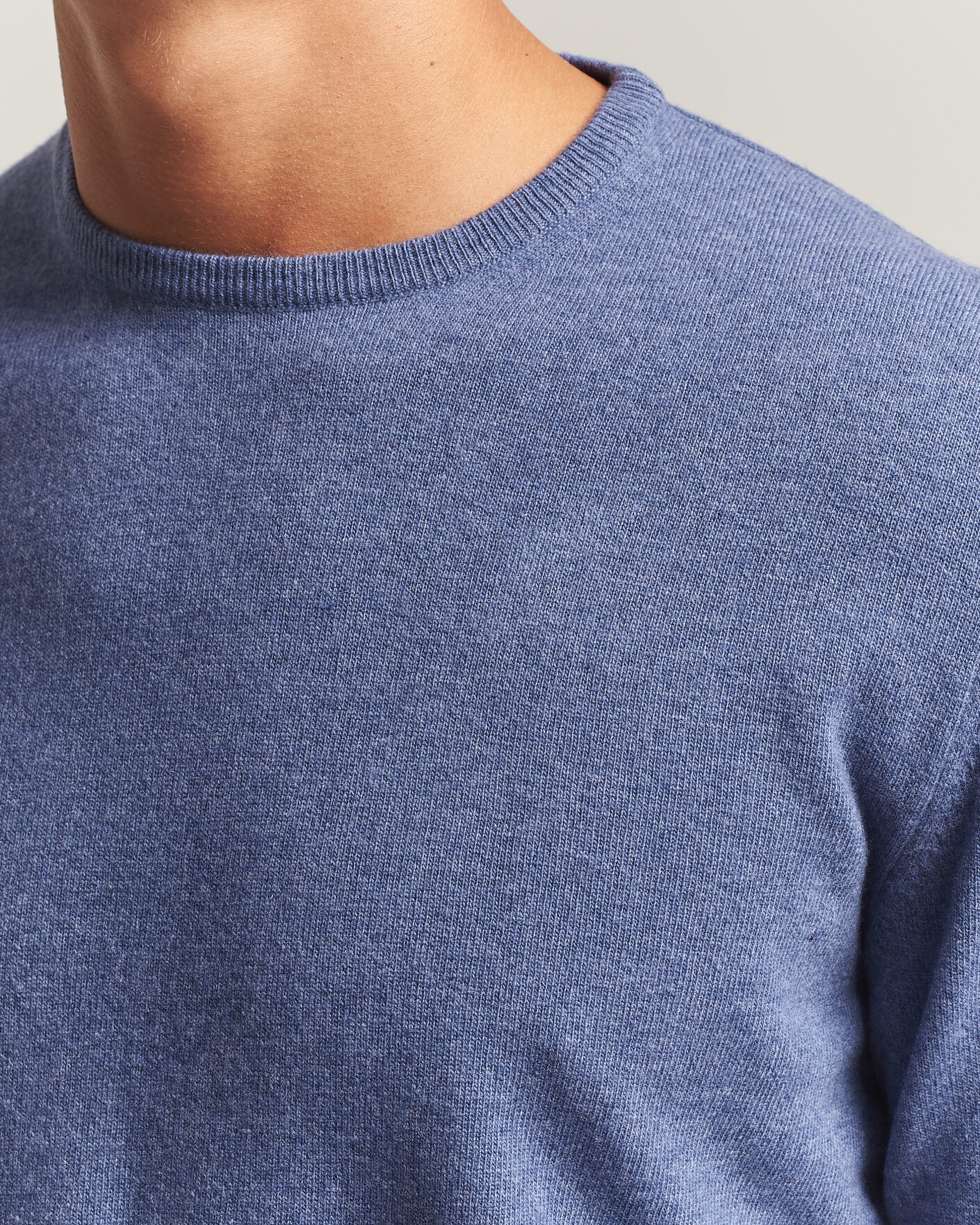 Uomini | Maglieria | Morgano | Wool/Cashmere Crewneck Jeans