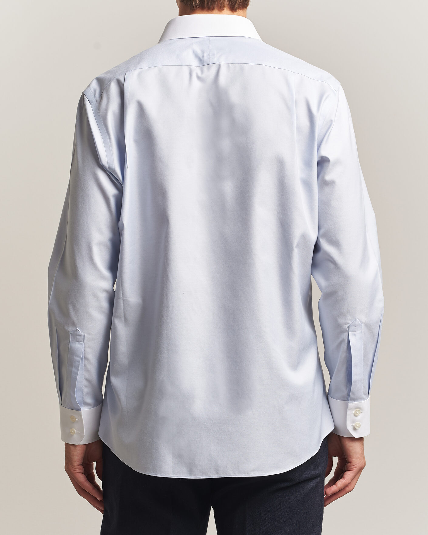 Uomini | Camicie | Charles Tyrwhitt | Slim Fit Non Iron Plain Winchester Shirt Light Blue
