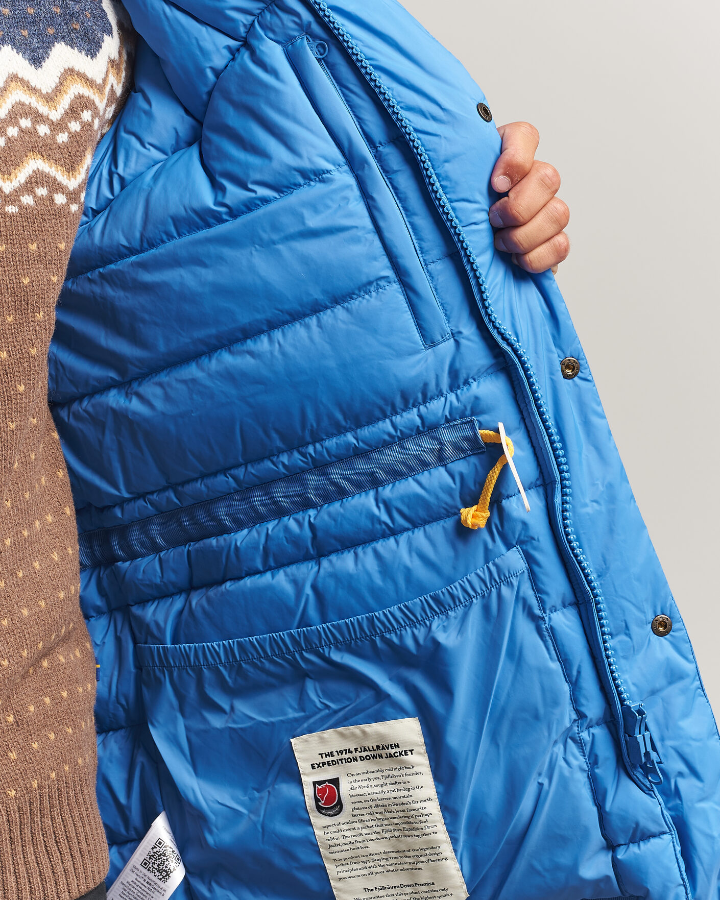 Uomini | Giacche | Fjällräven | Expedition Down Jacket UN Blue