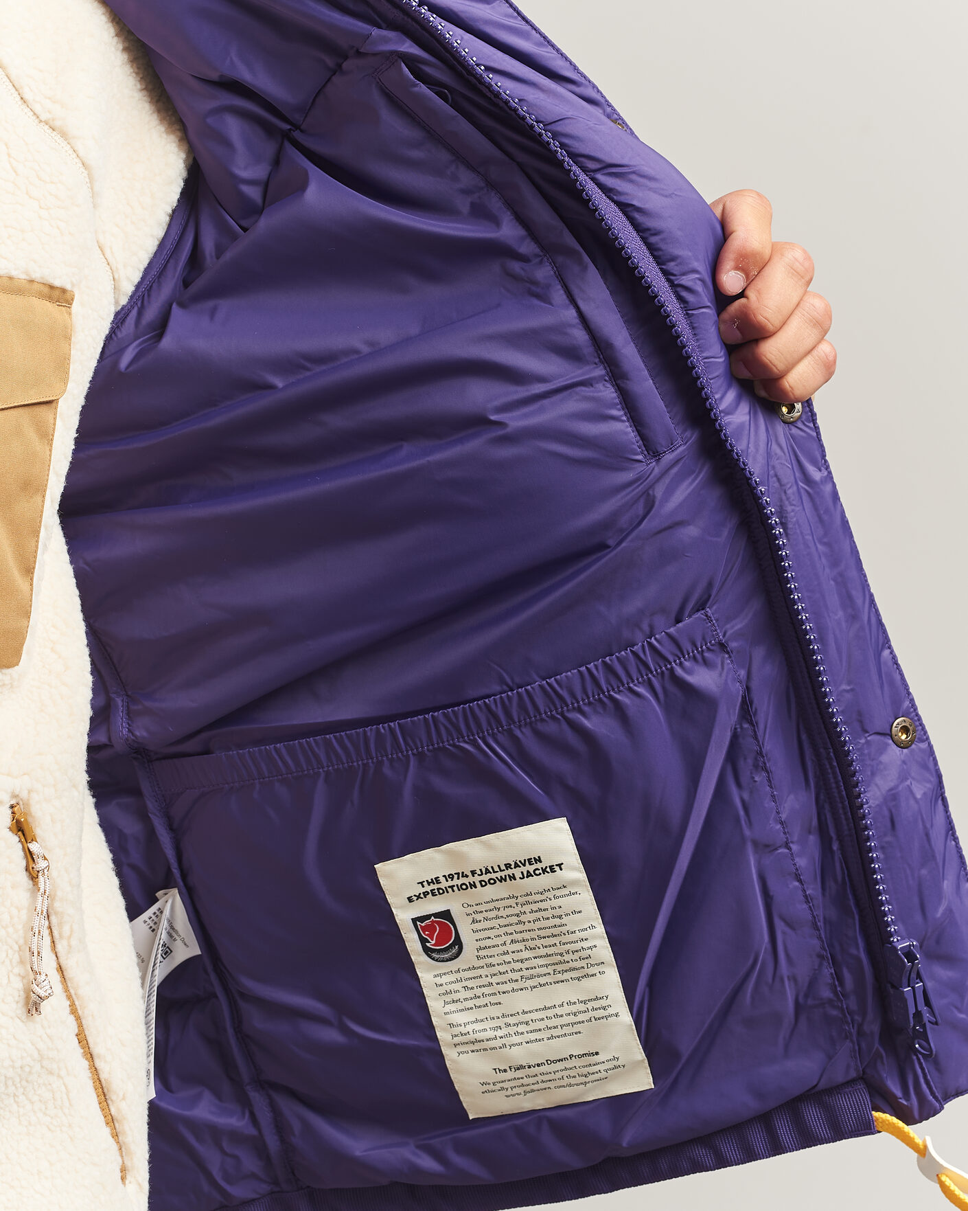 Uomini | Giacche | Fjällräven | Expedition Down Lite Jacket Dark Violet
