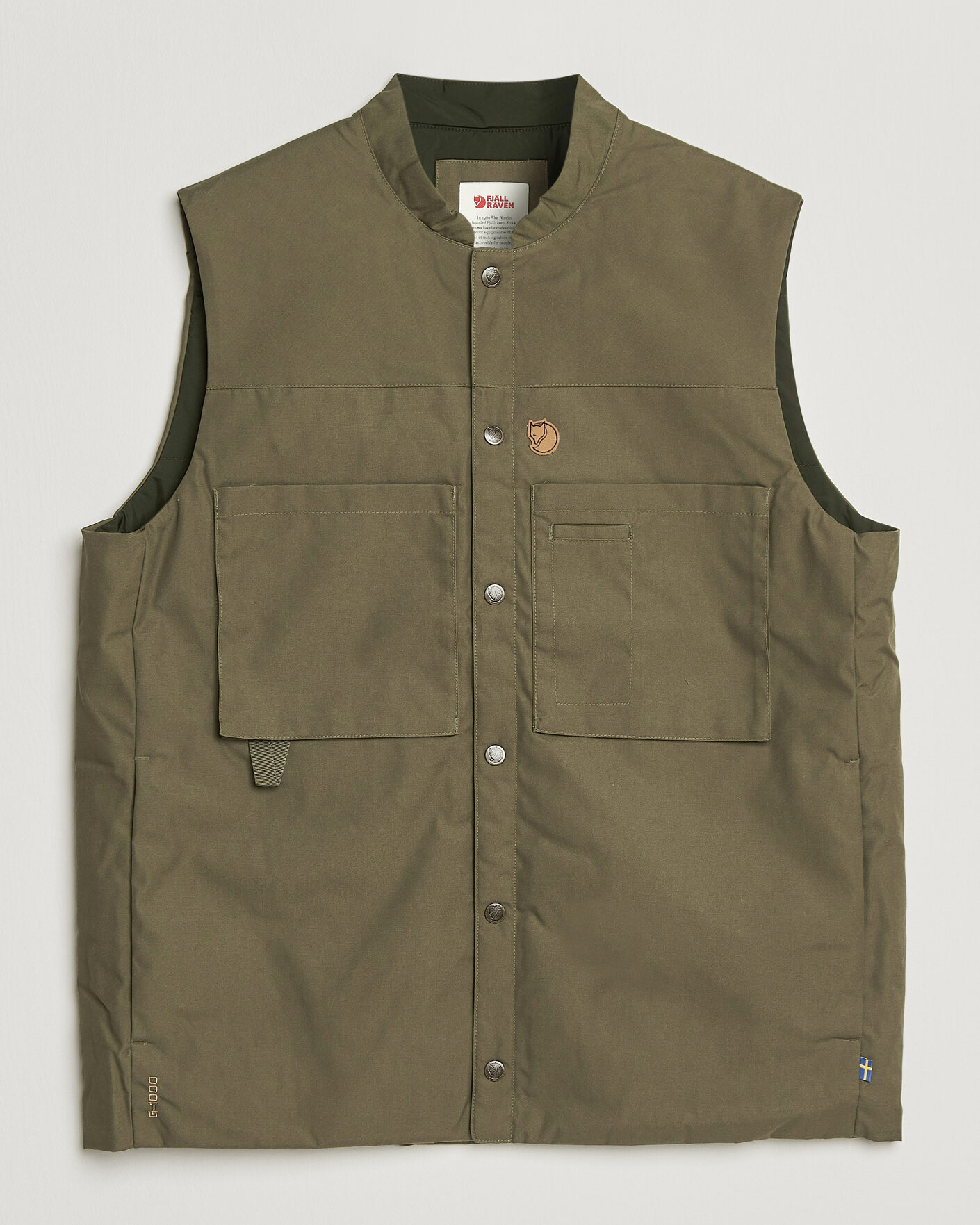 Uomini | Gilet | Fjällräven | Singi Padded Vest Laurel Green