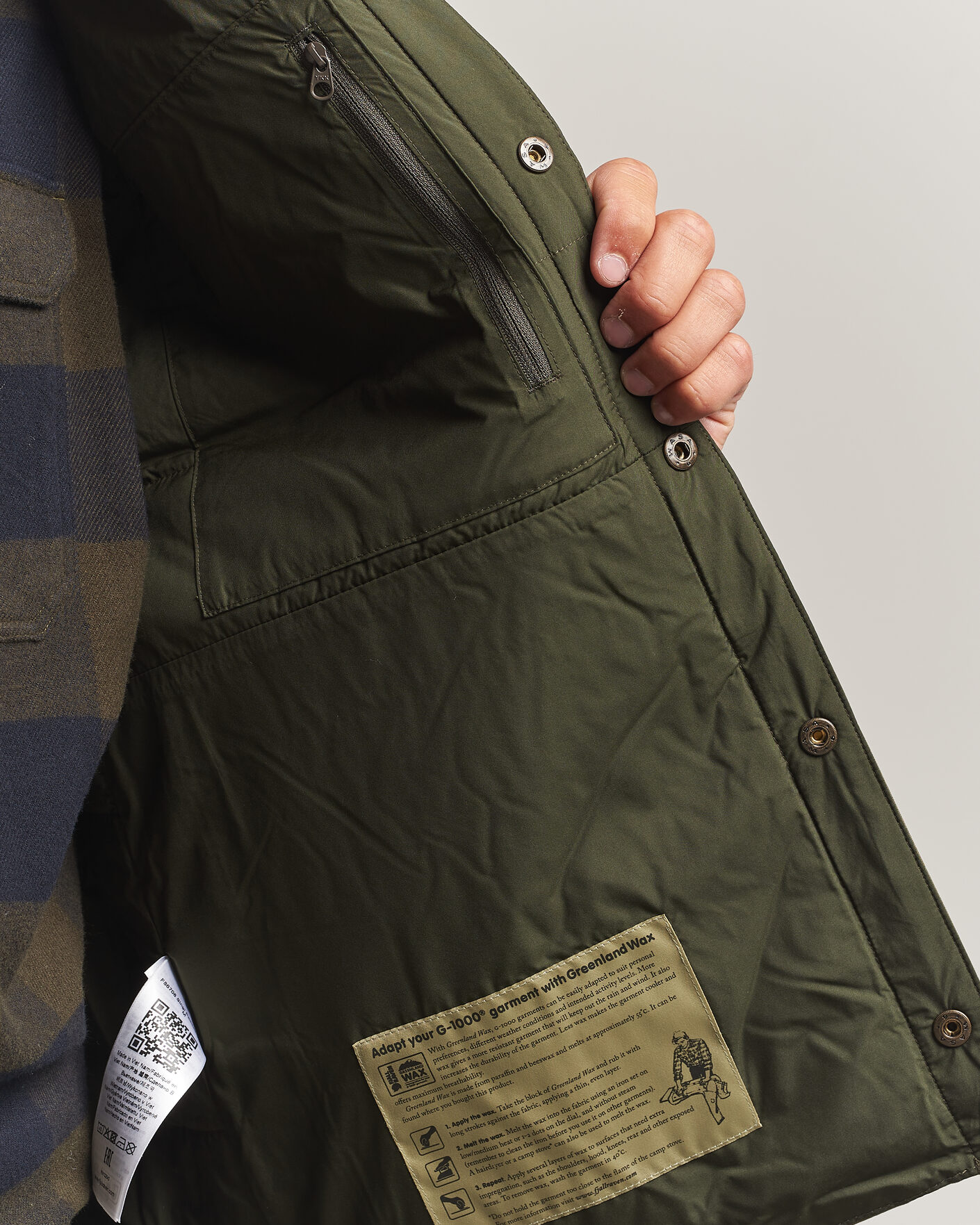 Uomini | Gilet | Fjällräven | Singi Padded Vest Laurel Green