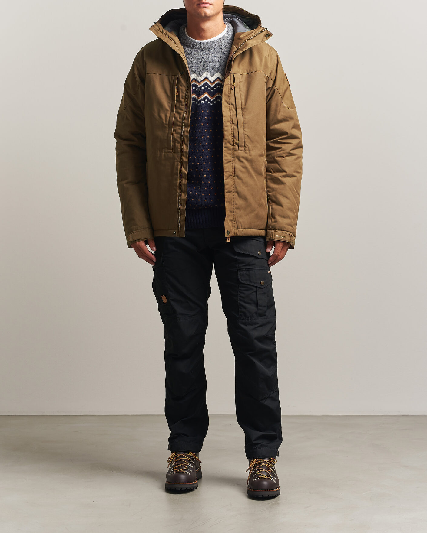 Uomini | Giacche | Fjällräven | Skogsö Padded Jacket Dark Oak