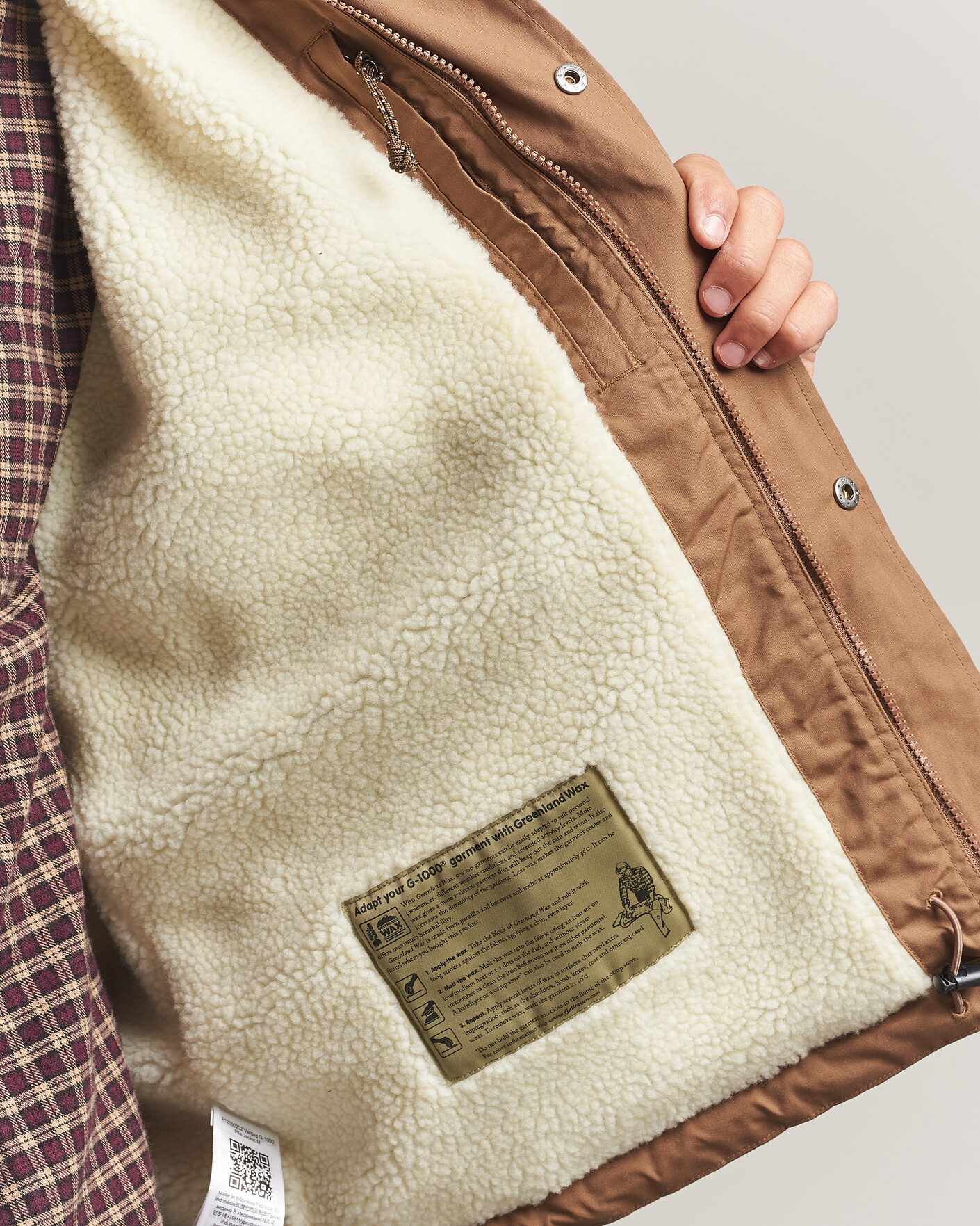 Uomini | Giacche | Fjällräven | Vardag G-1000 Pile Jacket Wood Brown