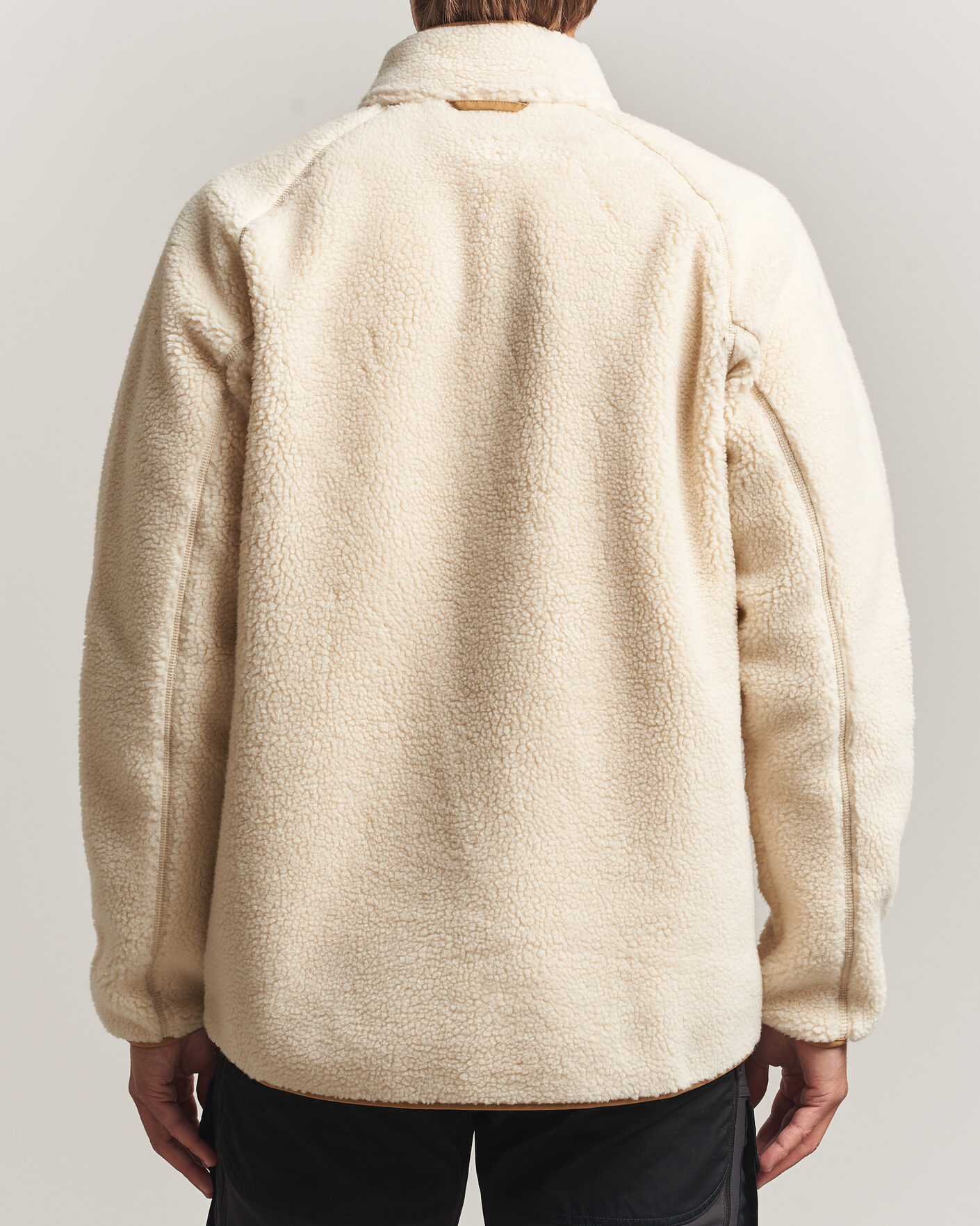 Uomini | Maglieria | Fjällräven | Vardag Pile Fleece Zip Jacket Chalk White