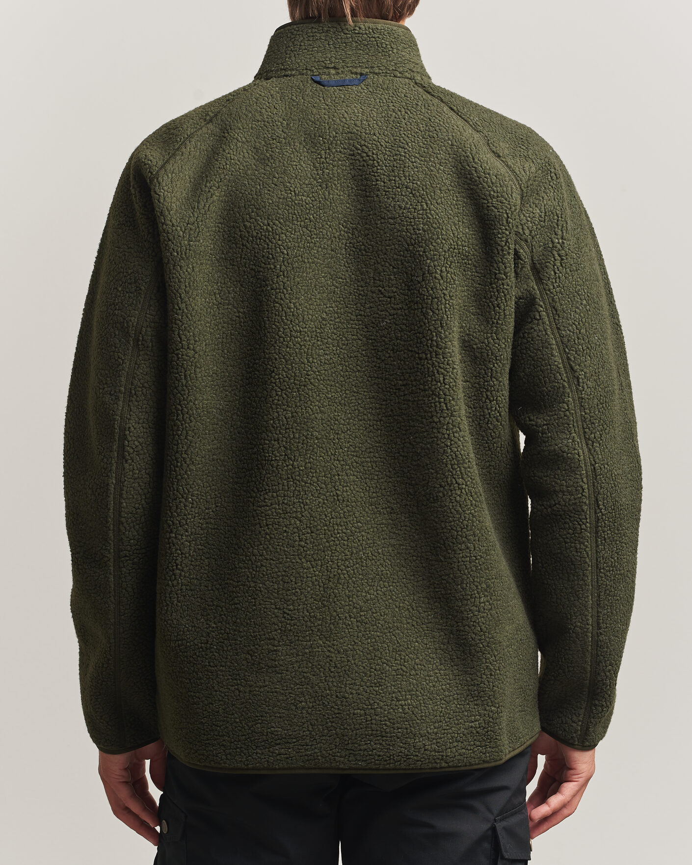 Uomini | Maglieria | Fjällräven | Vardag Pile Fleece Zip Jacket Deep Forest