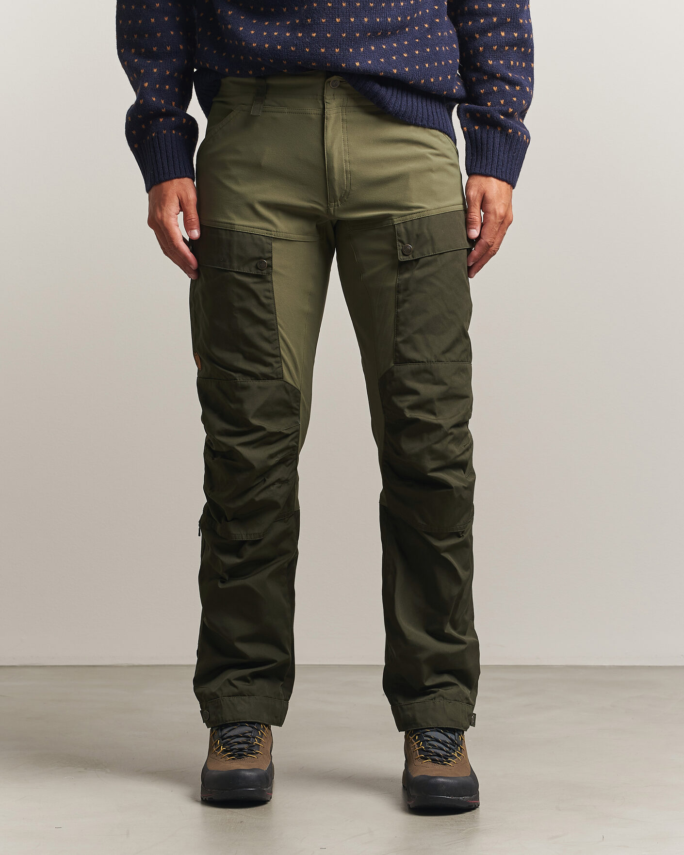 Uomini | Pantaloni | Fjällräven | Keb Trousers Deep Forest