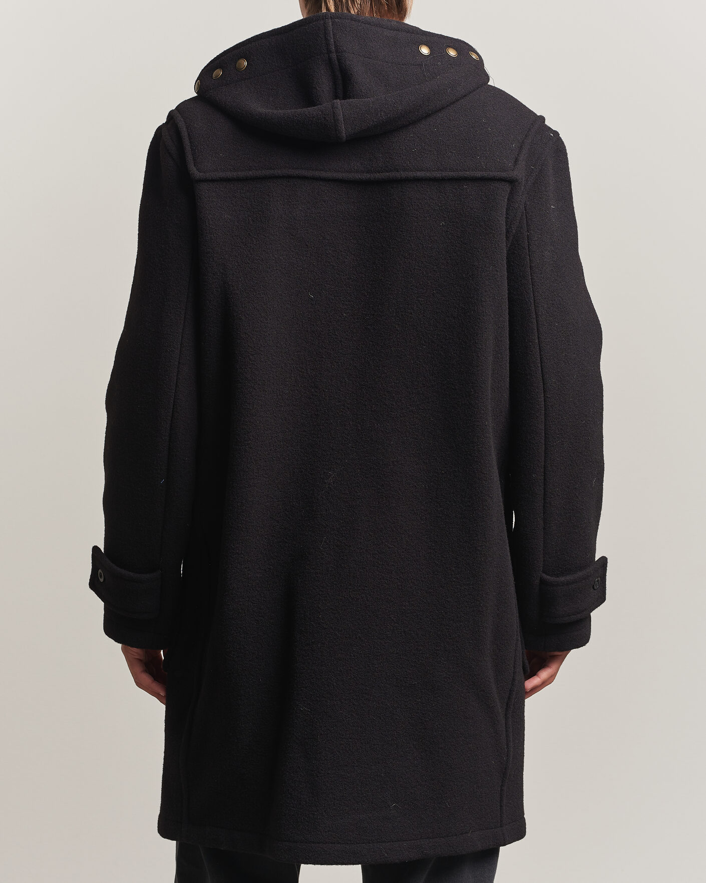 Uomini | Giacche | Gloverall | 575 Monty Original Duffle Coat Black