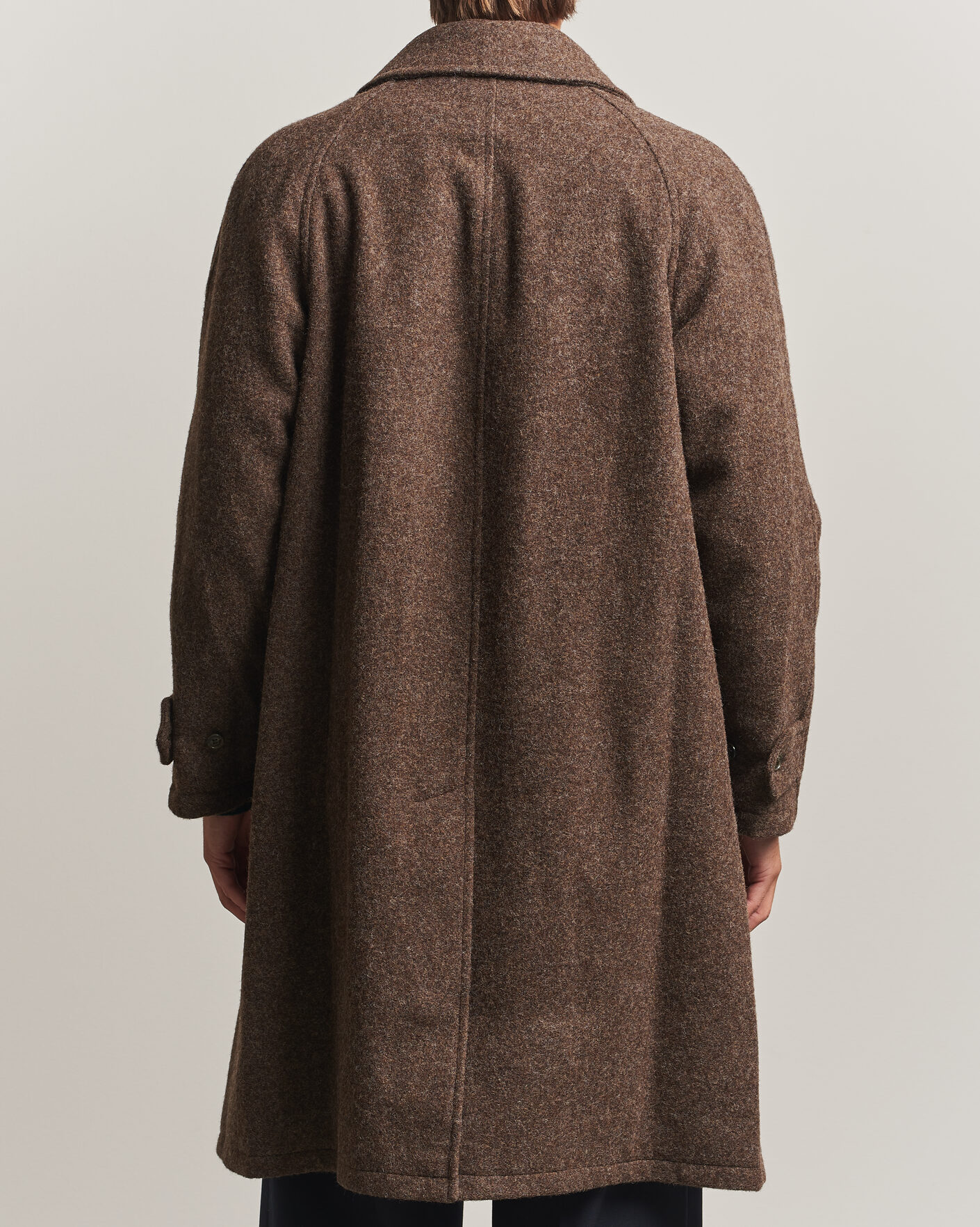 Uomini | Giacche | Gloverall | Hynes Wool Coat Mocha