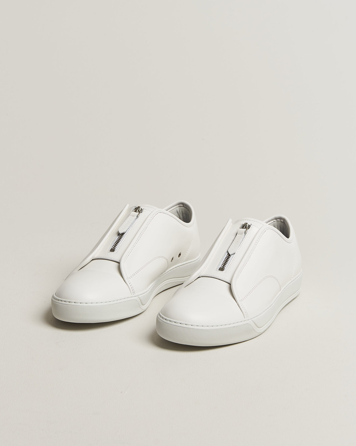 Uomini | Sneakers | Lanvin | DBB1 Zip Sneakers White