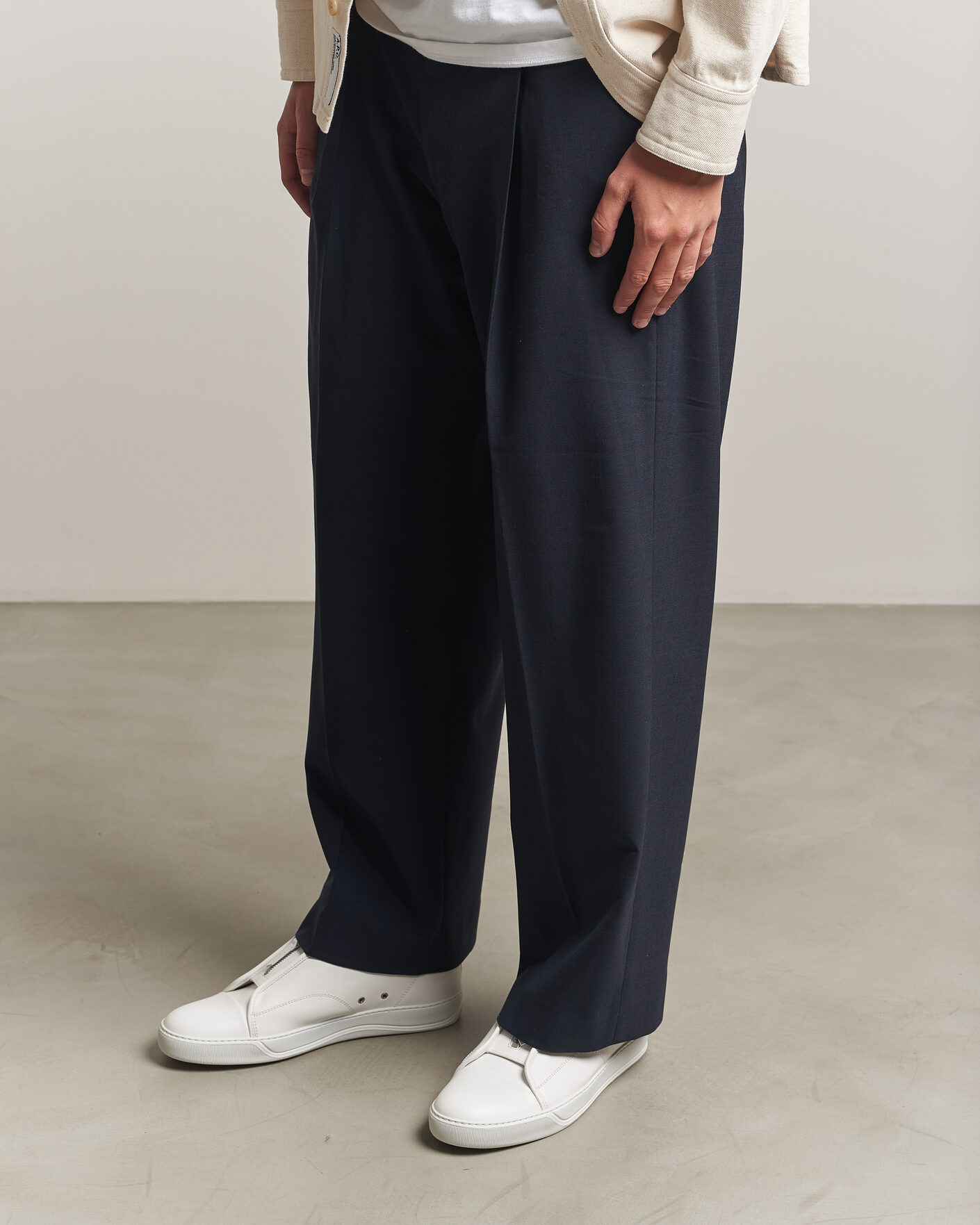 Uomini | Sneakers | Lanvin | DBB1 Zip Sneakers White