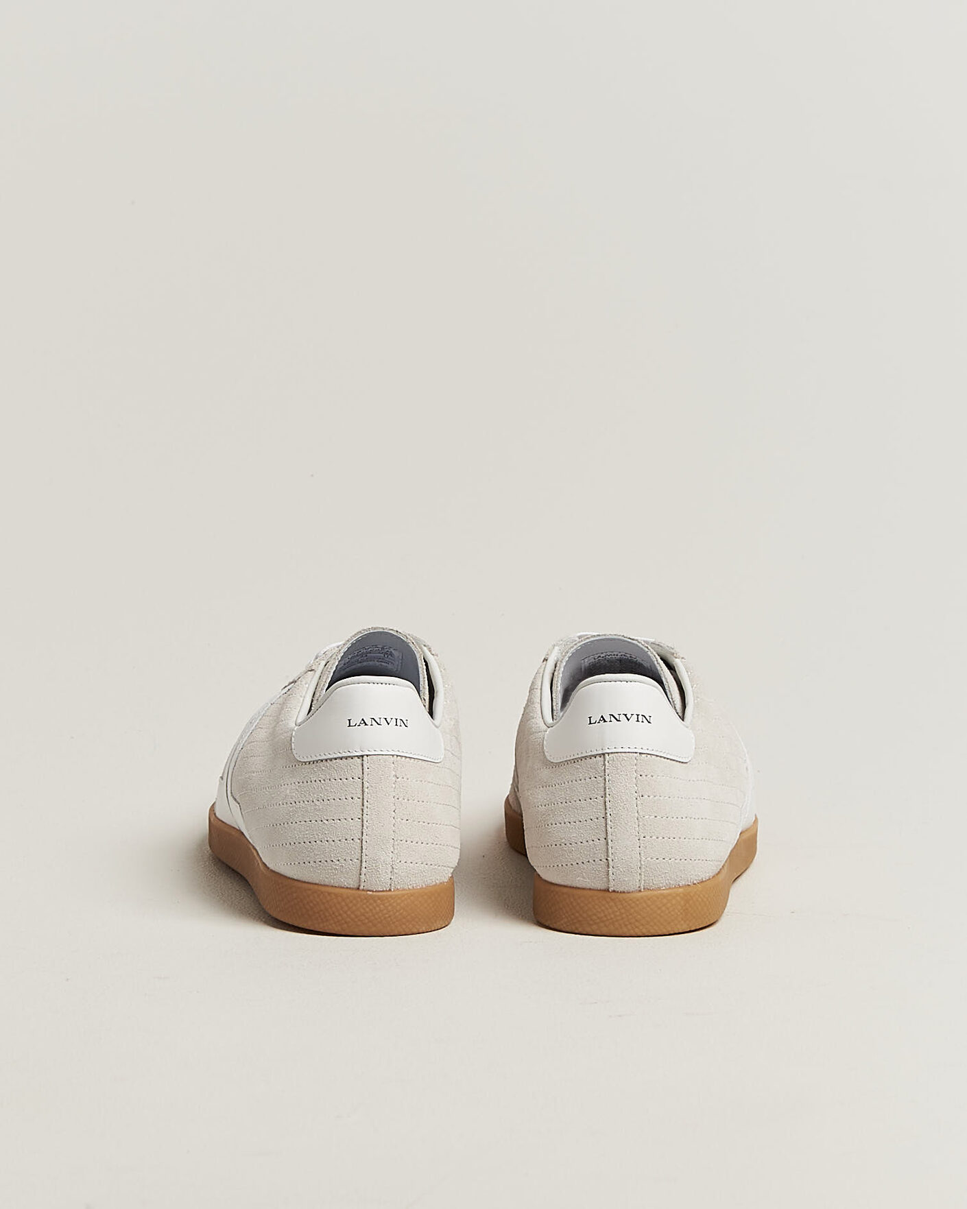 Uomini | Sneakers | Lanvin | Glen Leather Sneakers White