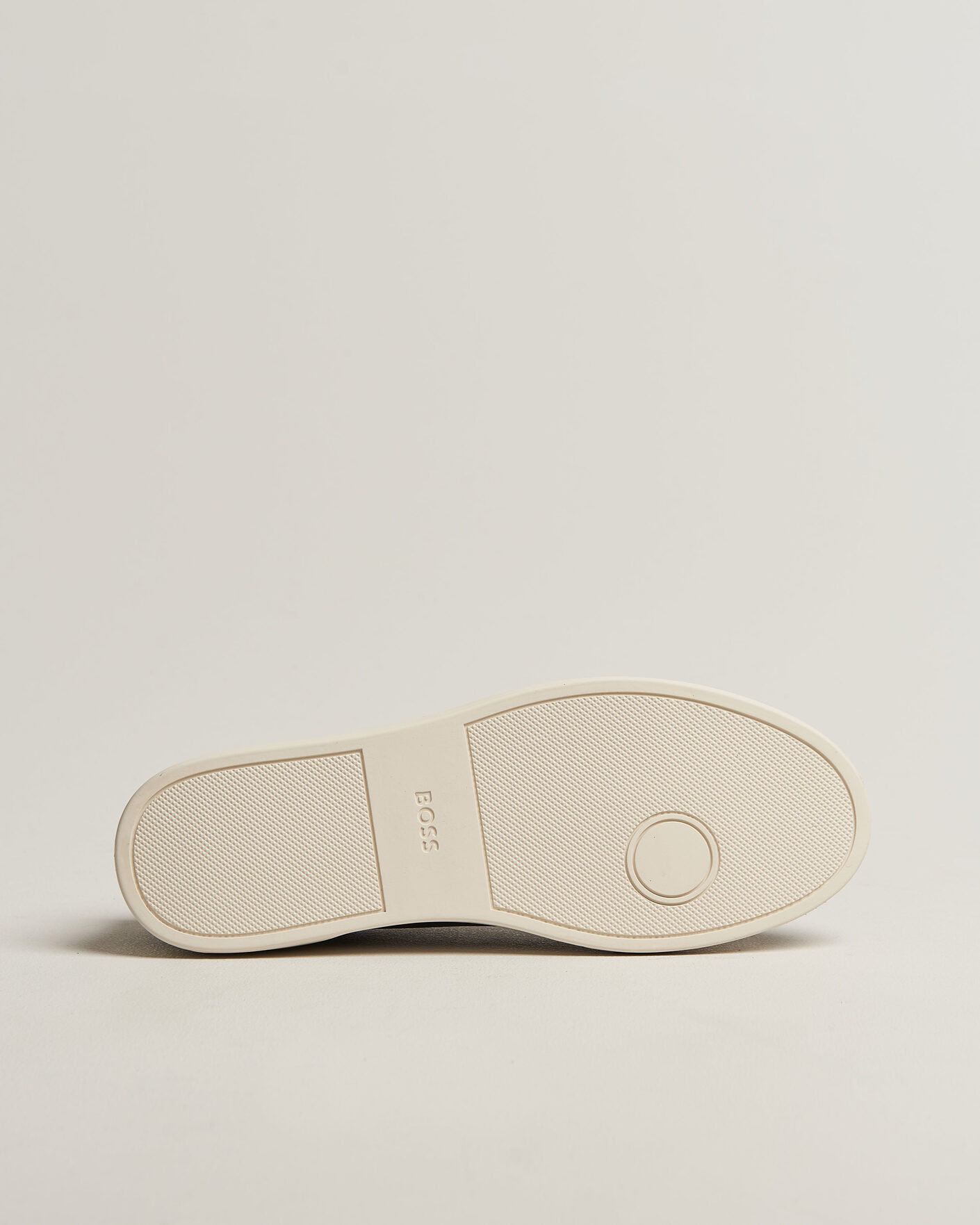 Uomini | Sneakers | BOSS BLACK | Kieran Grained Leather Sneaker Dark Blue