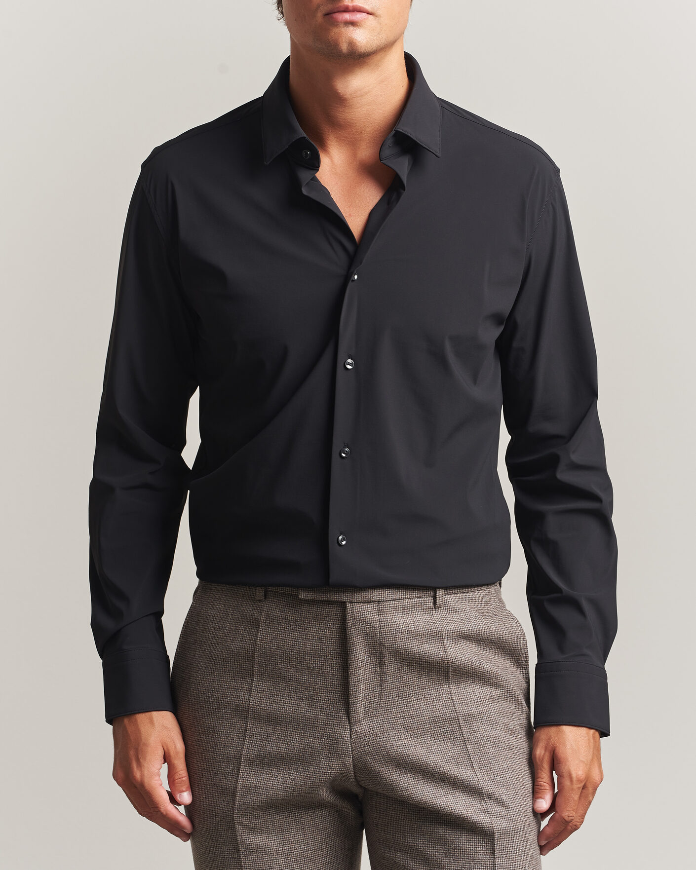 Uomini | Camicie | BOSS BLACK | Hank 4-Way Stretch Shirt Black