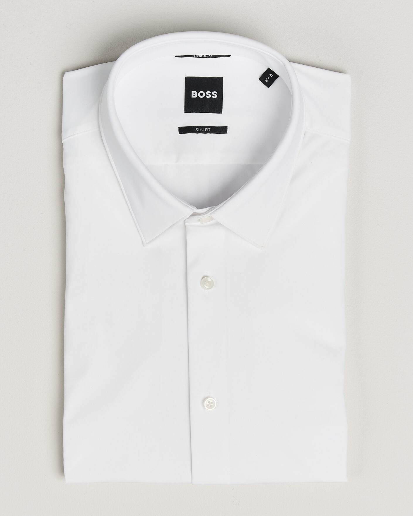 Uomini | Camicie | BOSS BLACK | Hank 4-Way Stretch Shirt White