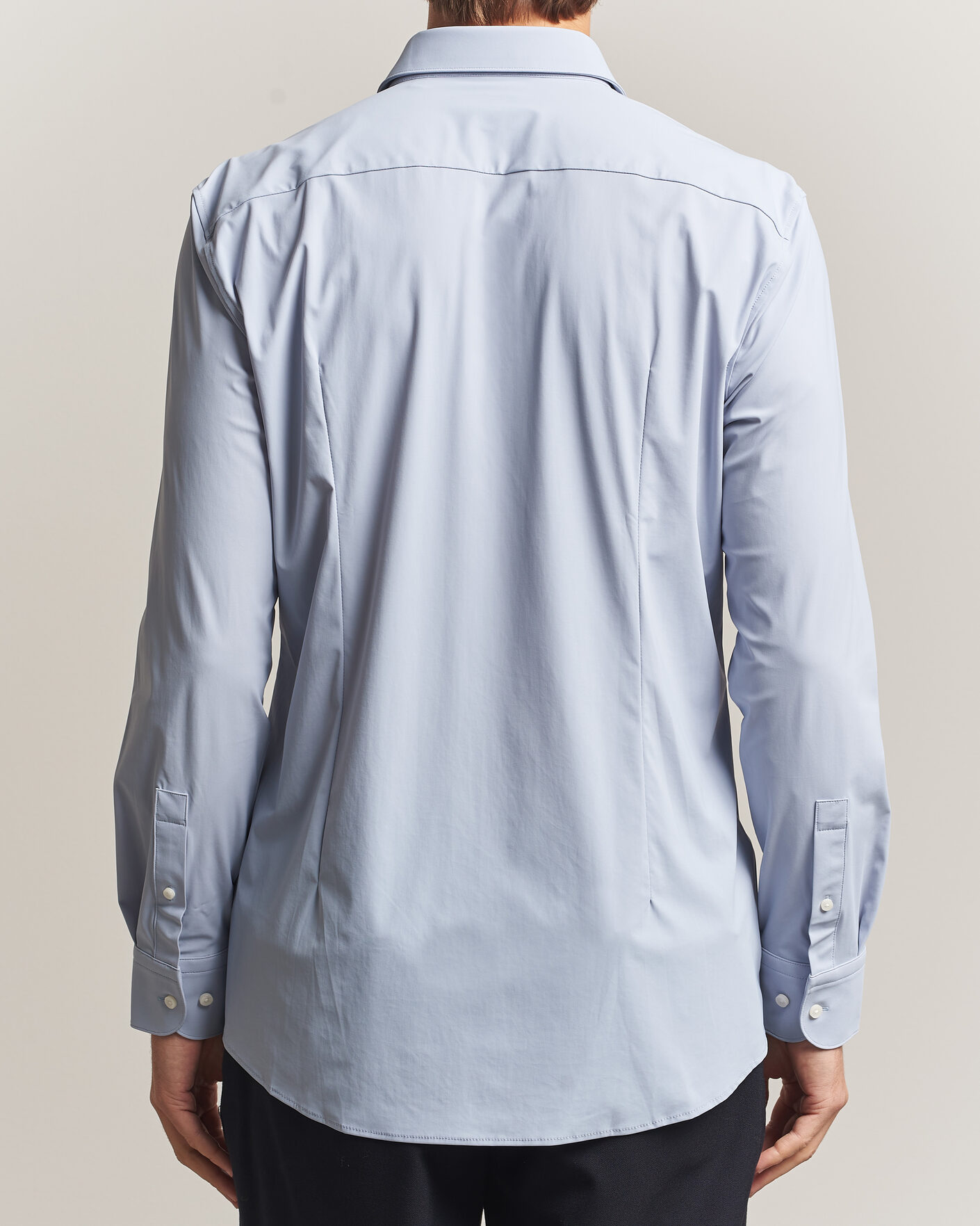 Uomini | Camicie | BOSS BLACK | Hank 4-Way Stretch Shirt Light Blue