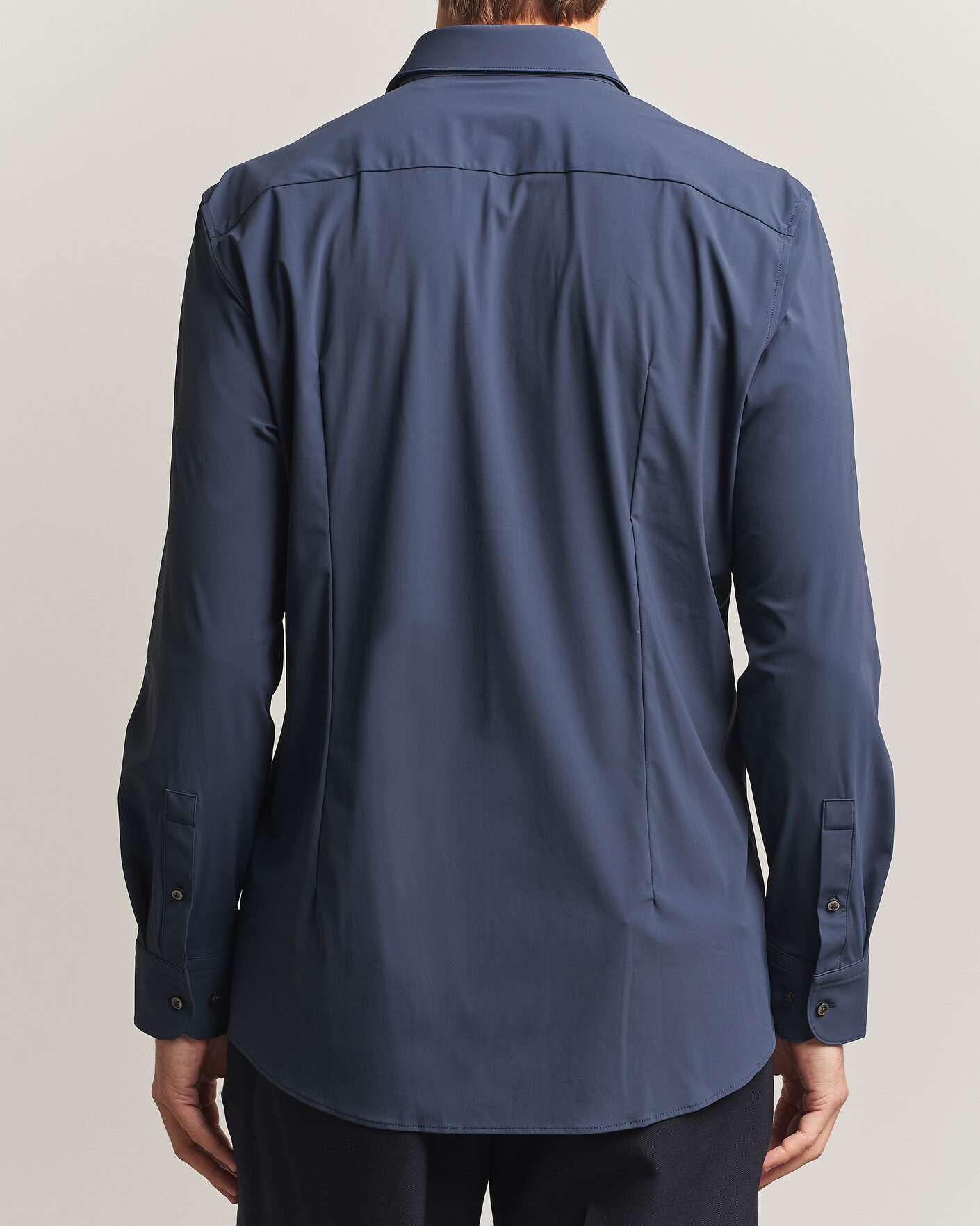 Uomini | Camicie | BOSS BLACK | Hank 4-Way Stretch Shirt Dark Blue