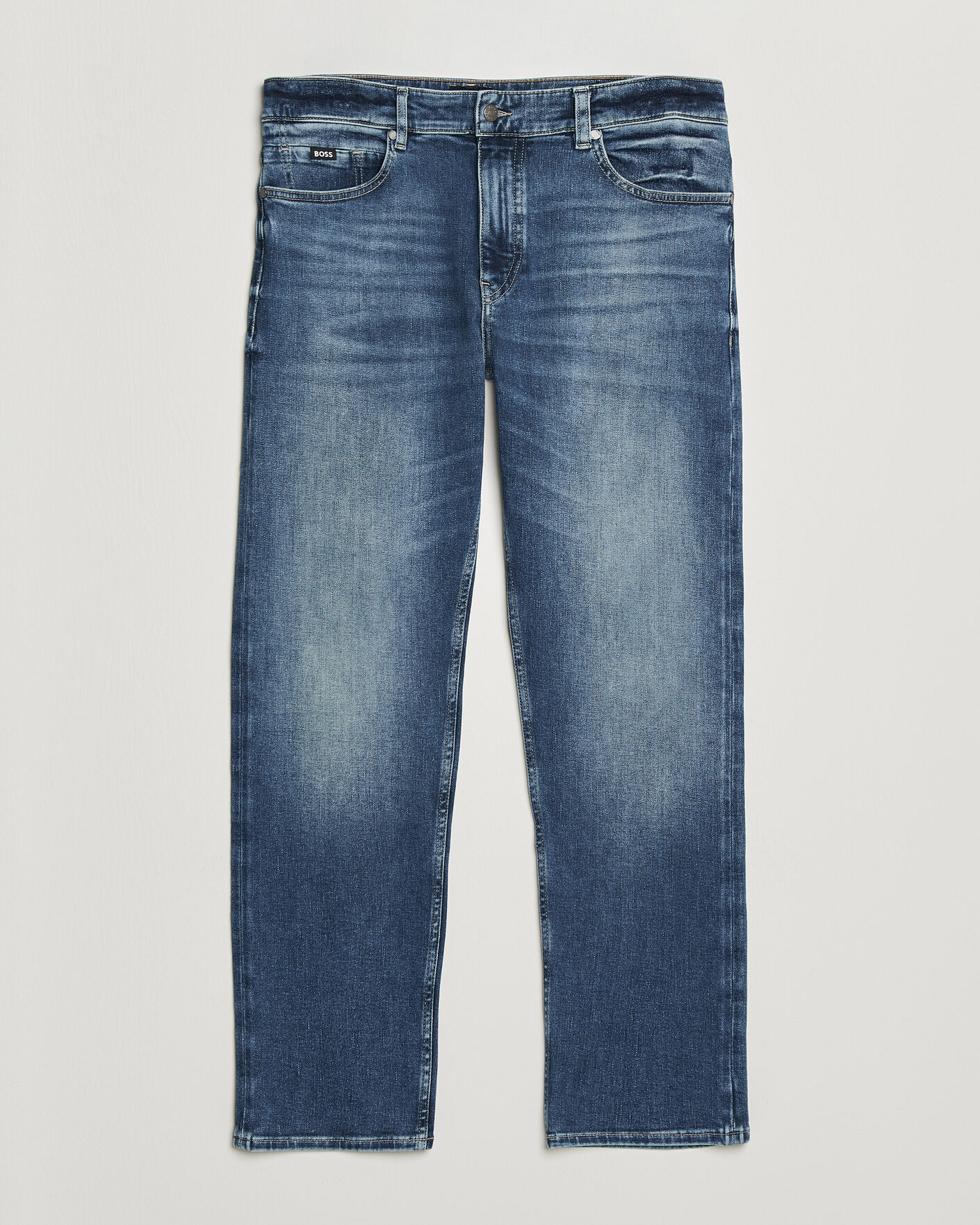 Uomini | Jeans | BOSS BLACK | Ogden Regular Fit Jeans Medium Blue