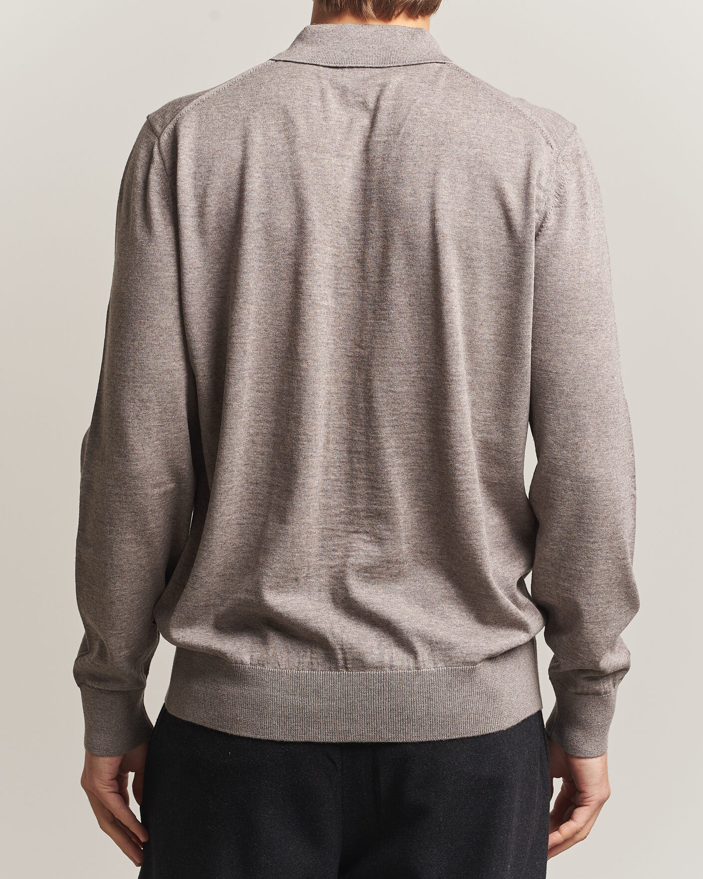 Uomini | Maglieria | BOSS BLACK | Helbert Merino Knitted Cardigan Open Brown