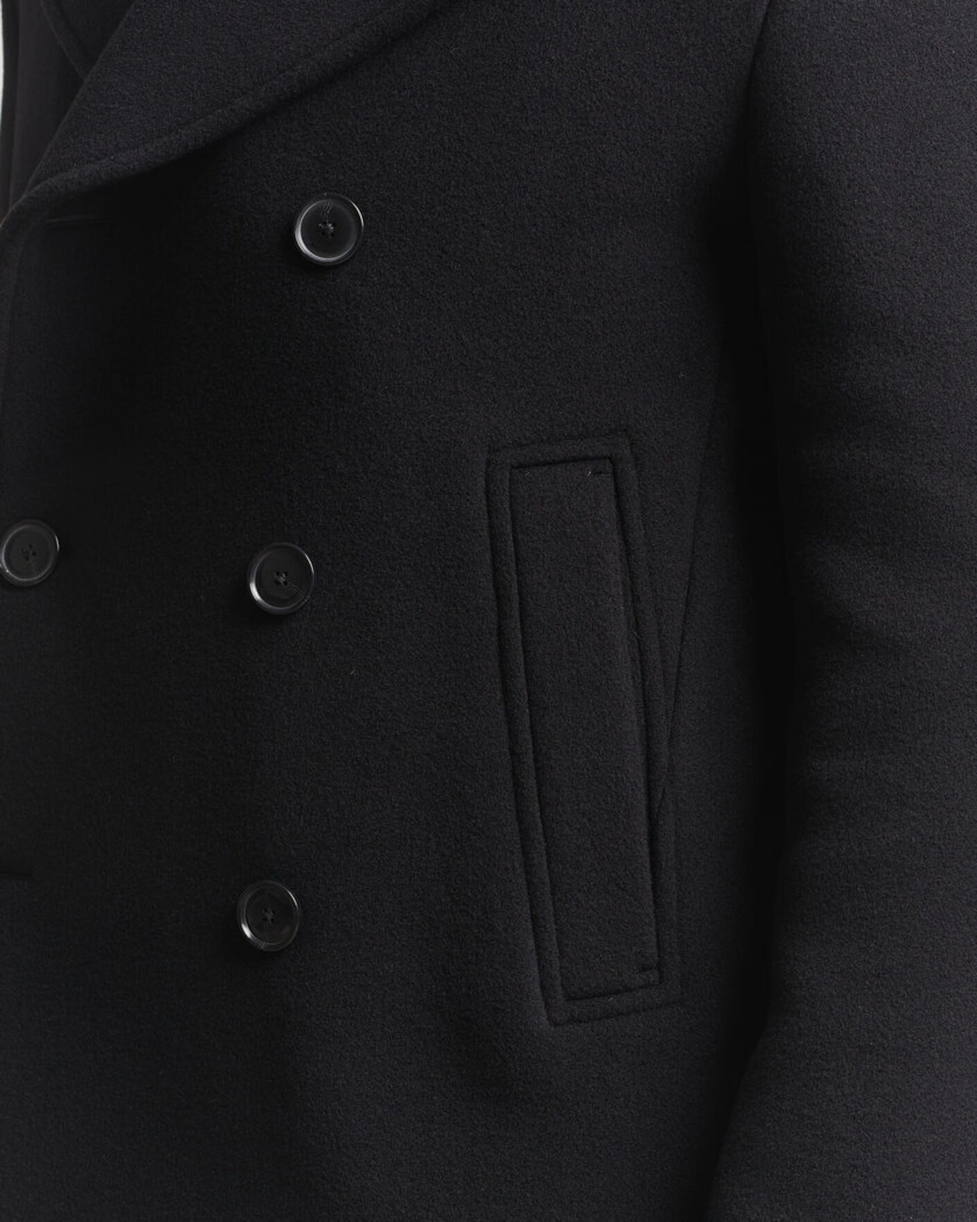 Uomini | Giacche | BOSS BLACK | Hyde Wool Peacoat Black