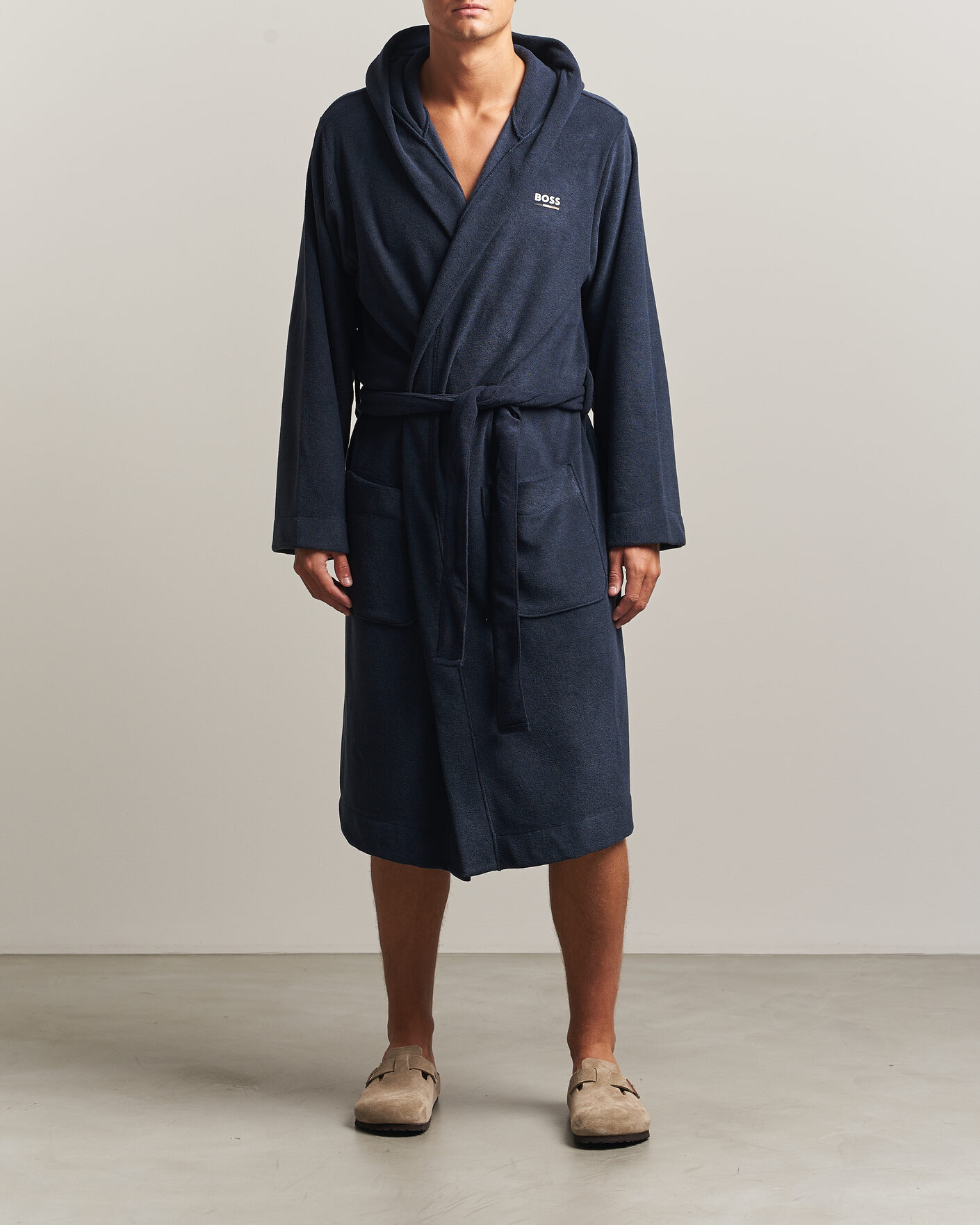 Uomini | Accappatoi & Pigiami | BOSS BLACK | Terry Robe Dark Blue