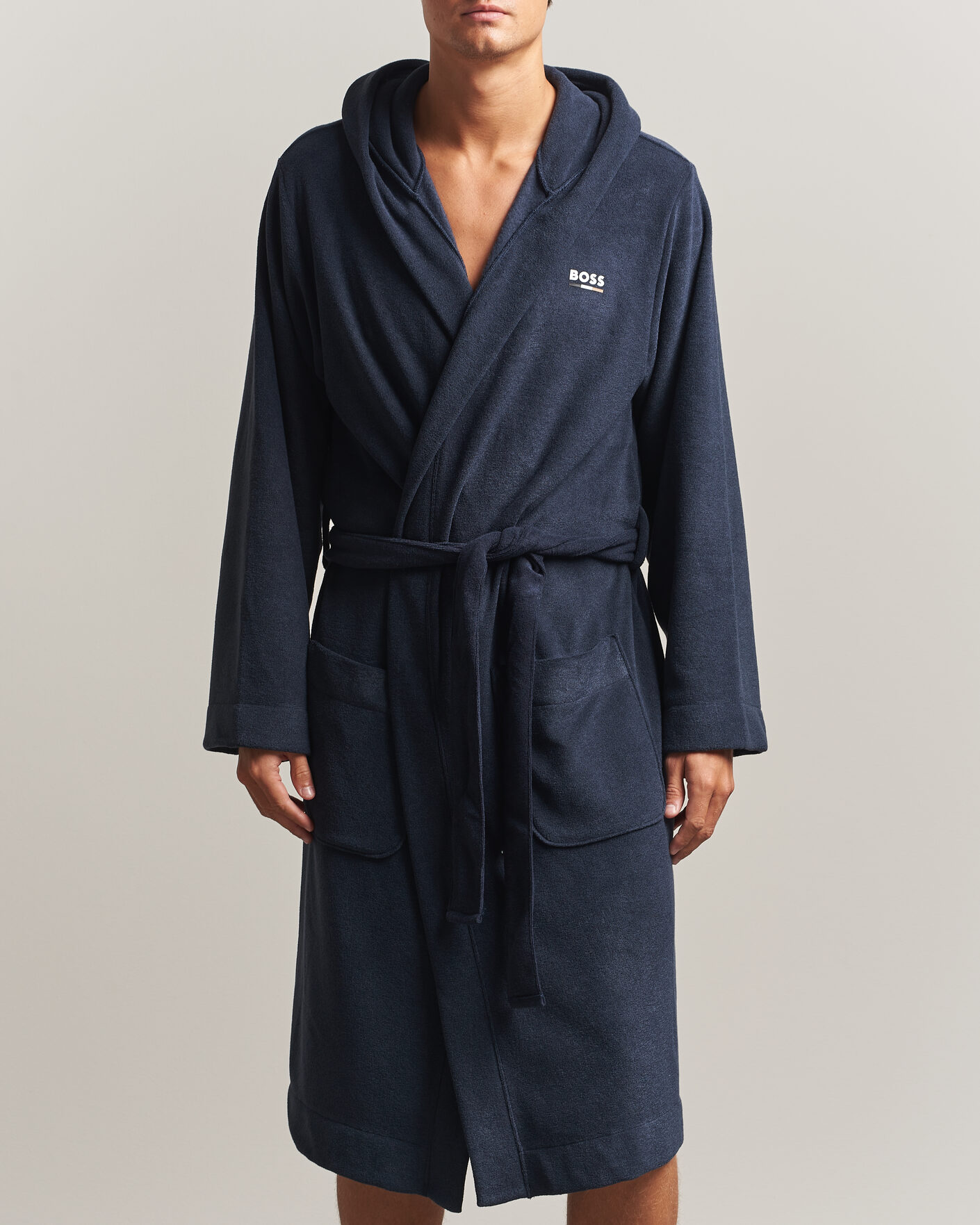 Uomini | Accappatoi & Pigiami | BOSS BLACK | Terry Robe Dark Blue