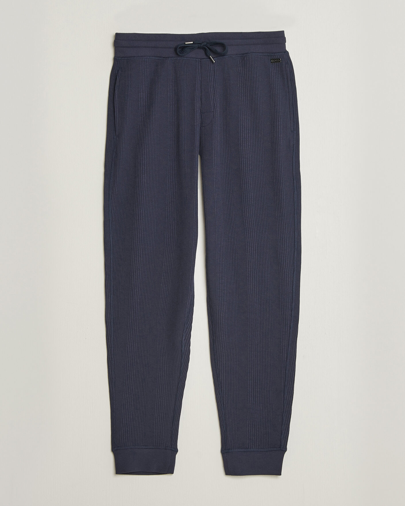 Uomini | Pantaloni | BOSS BLACK | Structured Loungewear Sweatpants Dark Blue