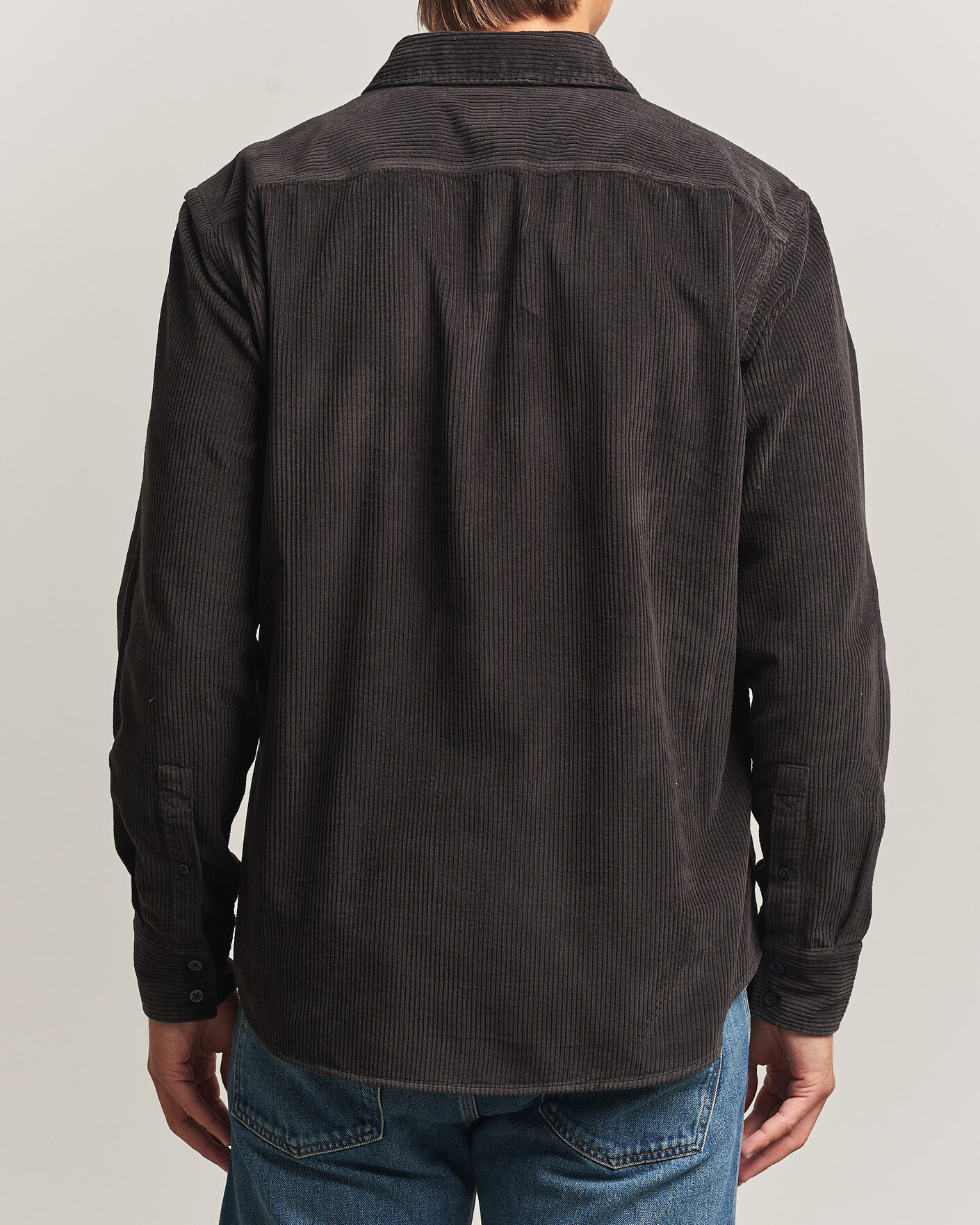 Uomini | Camicie | BOSS ORANGE | Relegant Corduroy Shirt Black