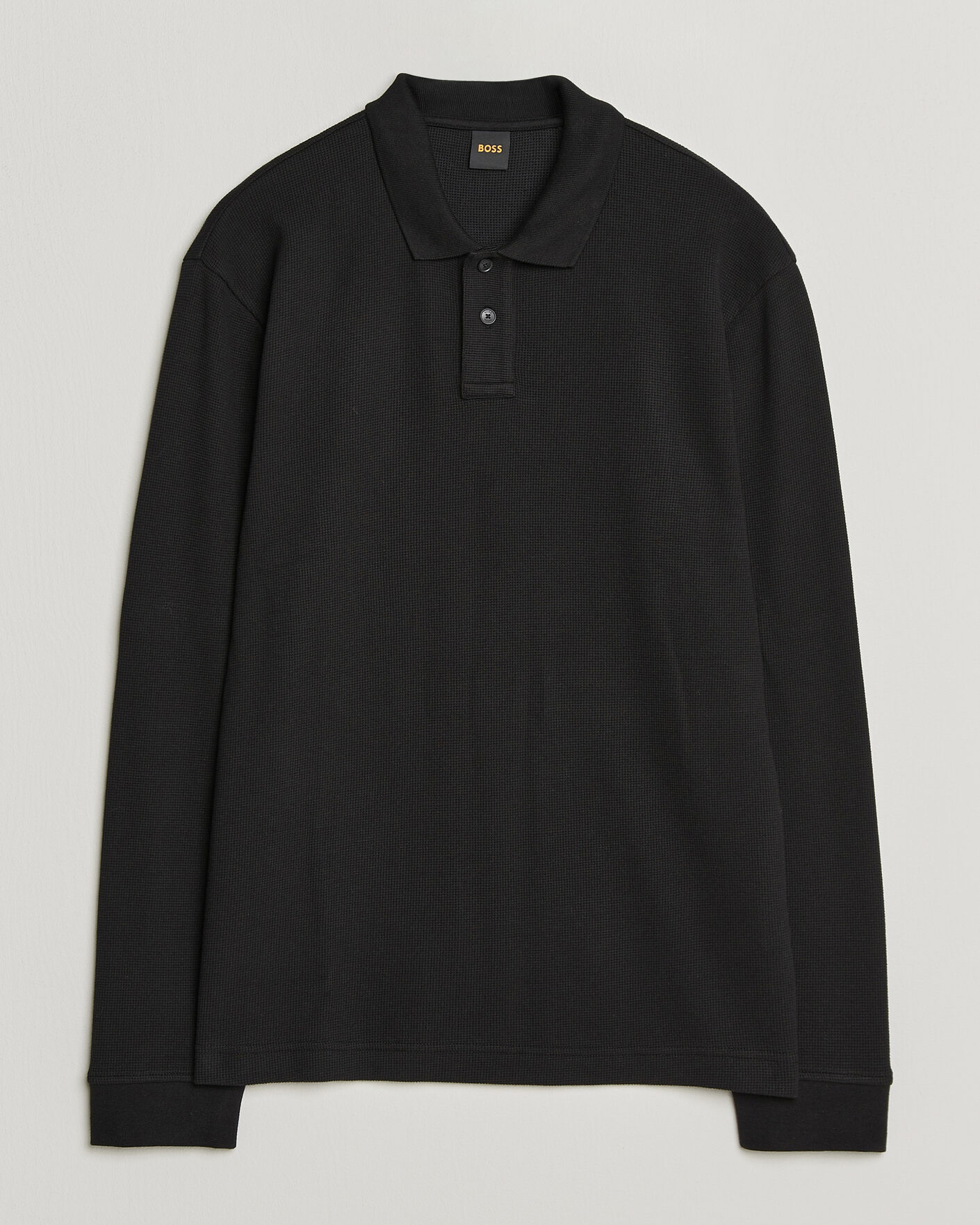 Uomini | Maglieria | BOSS ORANGE | Petempesto Polo Sweater Black