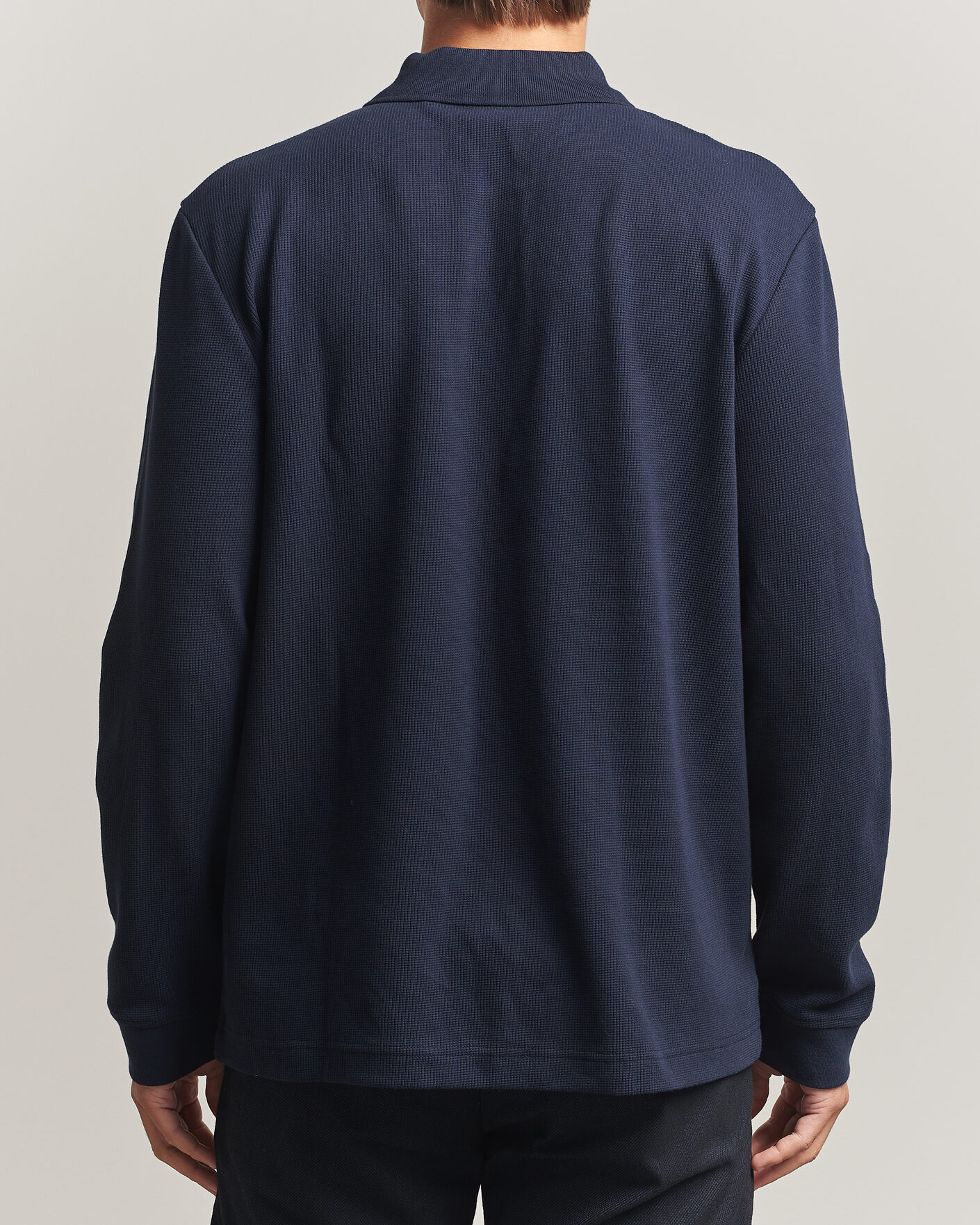 Uomini | Maglieria | BOSS ORANGE | Petempesto Polo Sweater Dark Blue