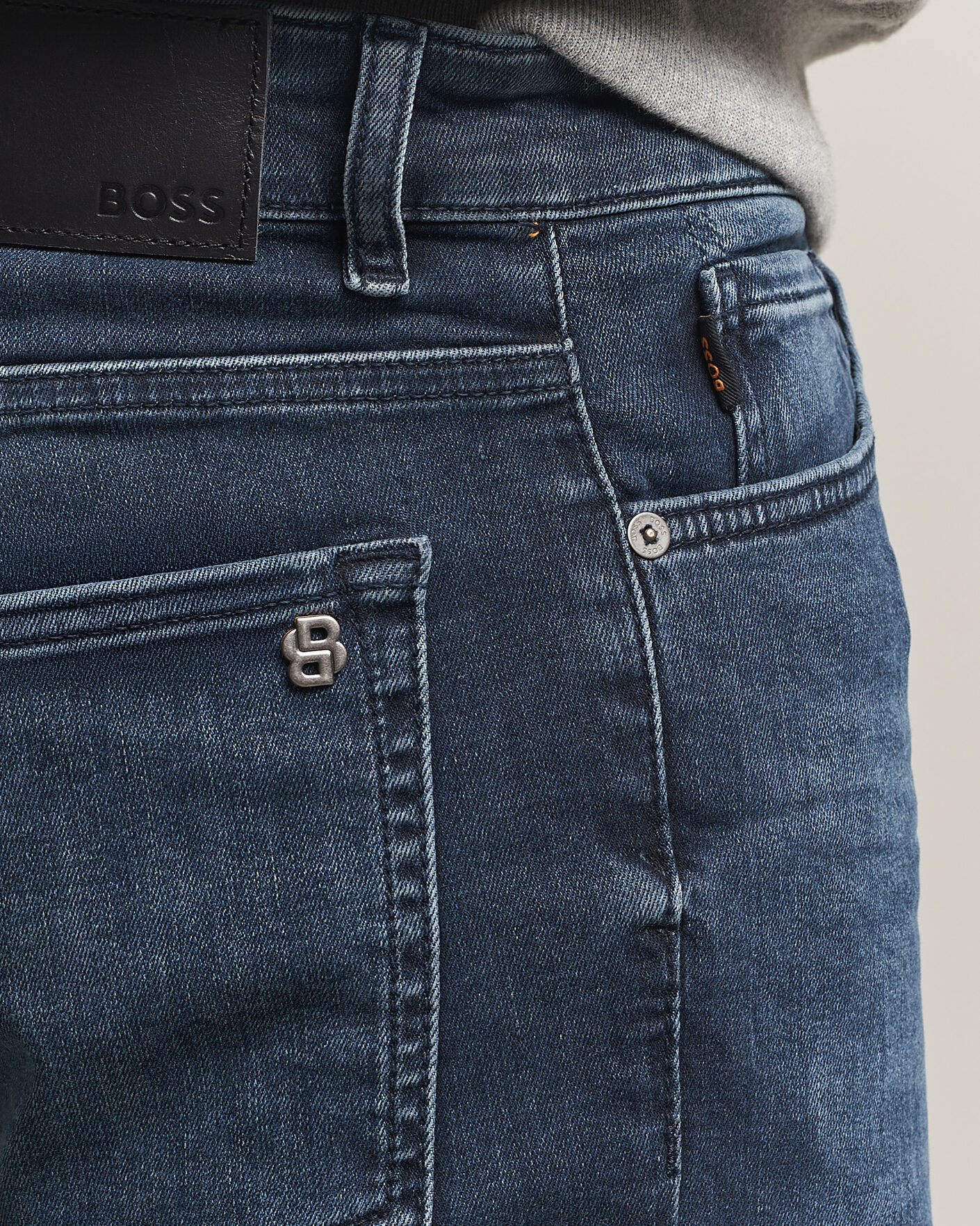 Uomini | Jeans | BOSS ORANGE | Re.Maine Regular Fit Jeans Navy