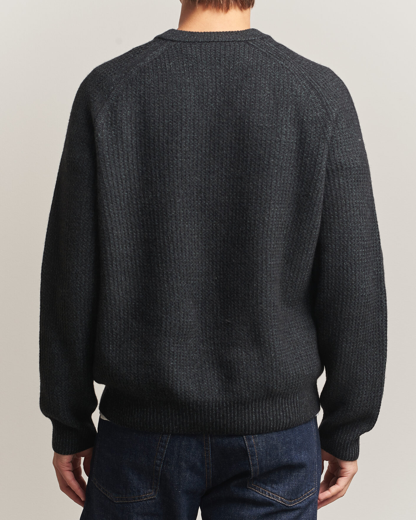 Uomini | Maglieria | BOSS ORANGE | Kepler Wool Knitted Sweater Black
