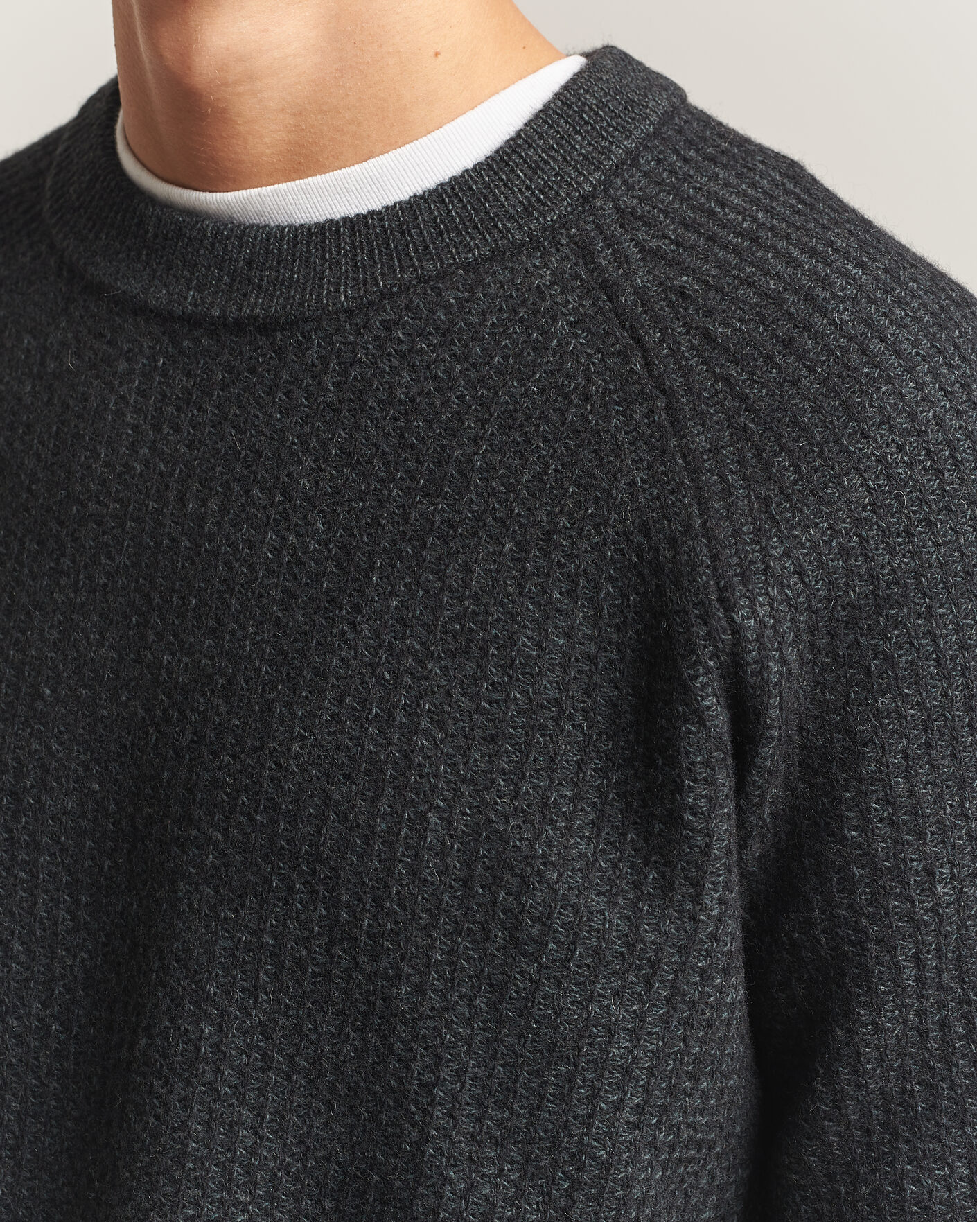 Uomini | Maglieria | BOSS ORANGE | Kepler Wool Knitted Sweater Black