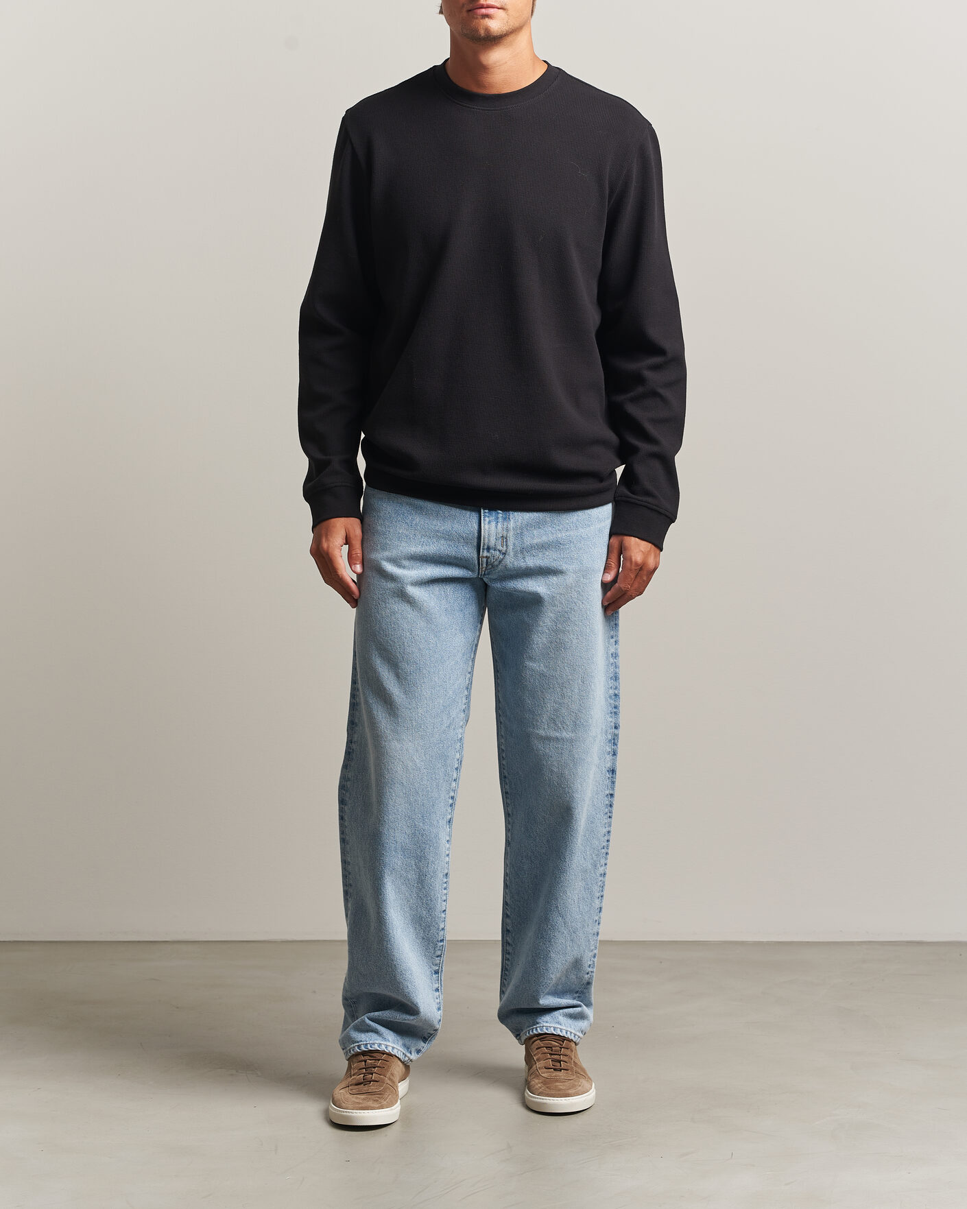 Uomini | Maglieria | BOSS ORANGE | Tempesto Sweater Black