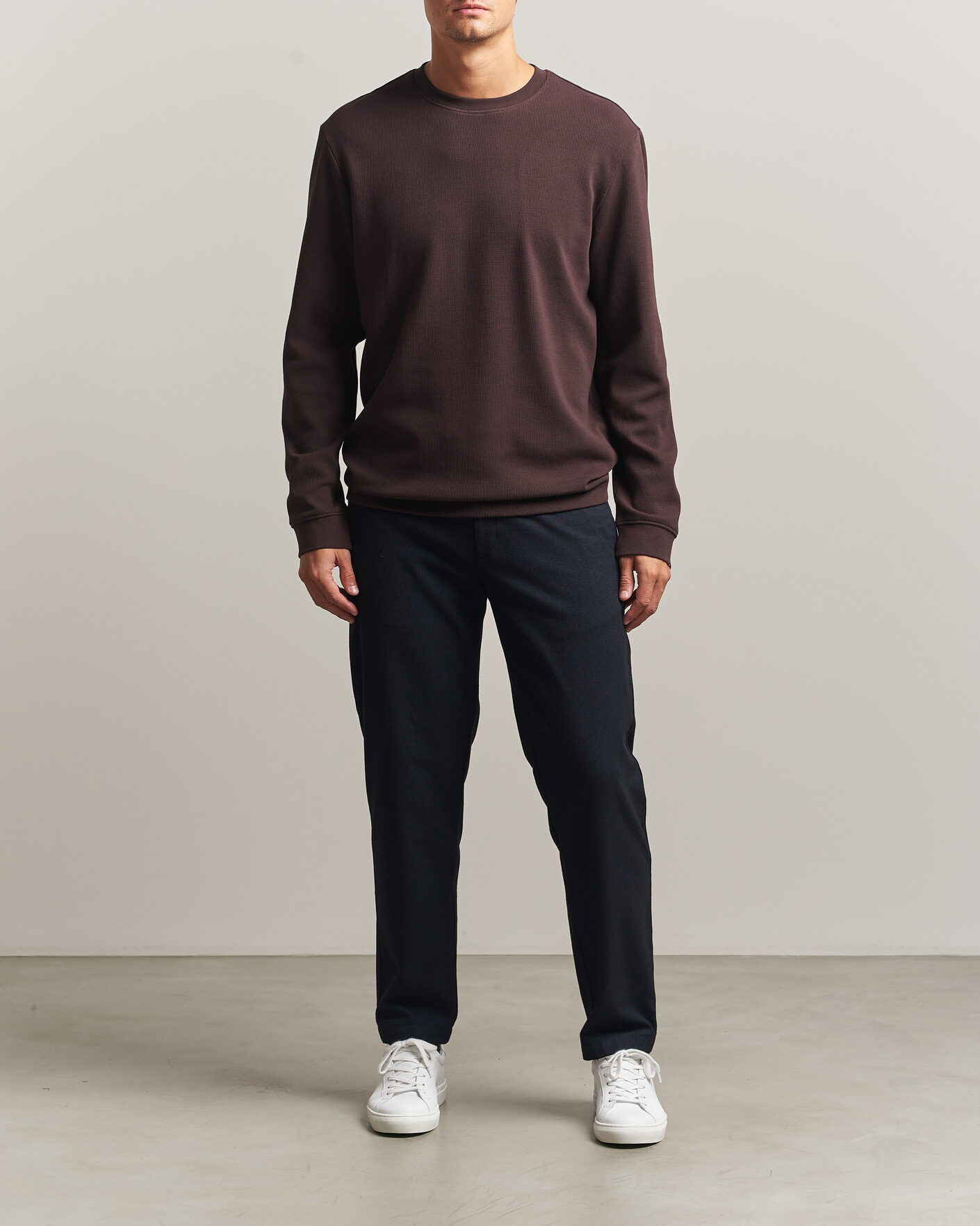 Uomini | Maglieria | BOSS ORANGE | Tempesto Sweater Dark Brown