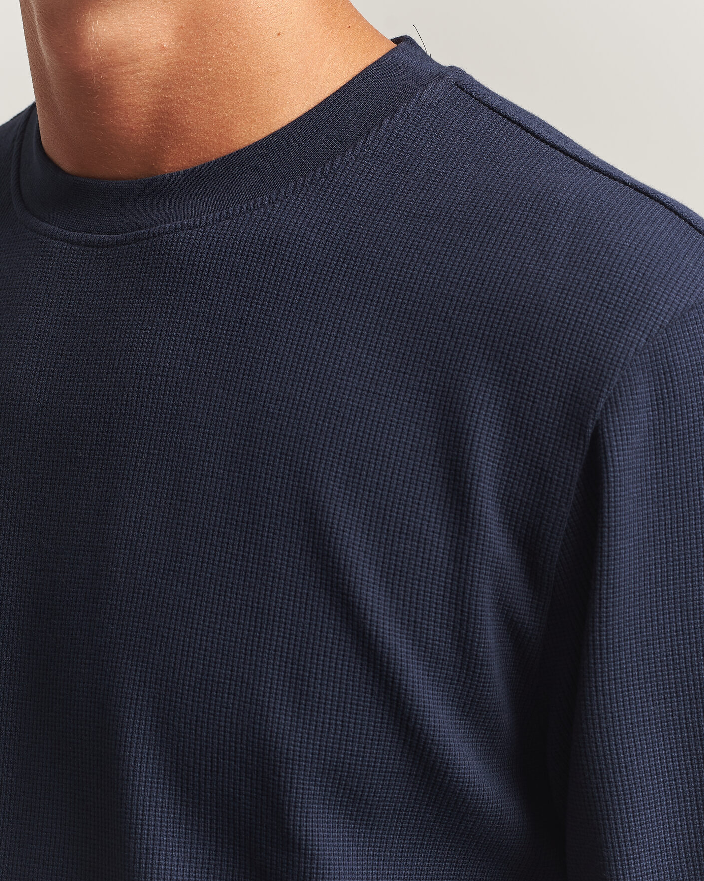 Uomini | Maglieria | BOSS ORANGE | Tempesto Sweater Dark Blue