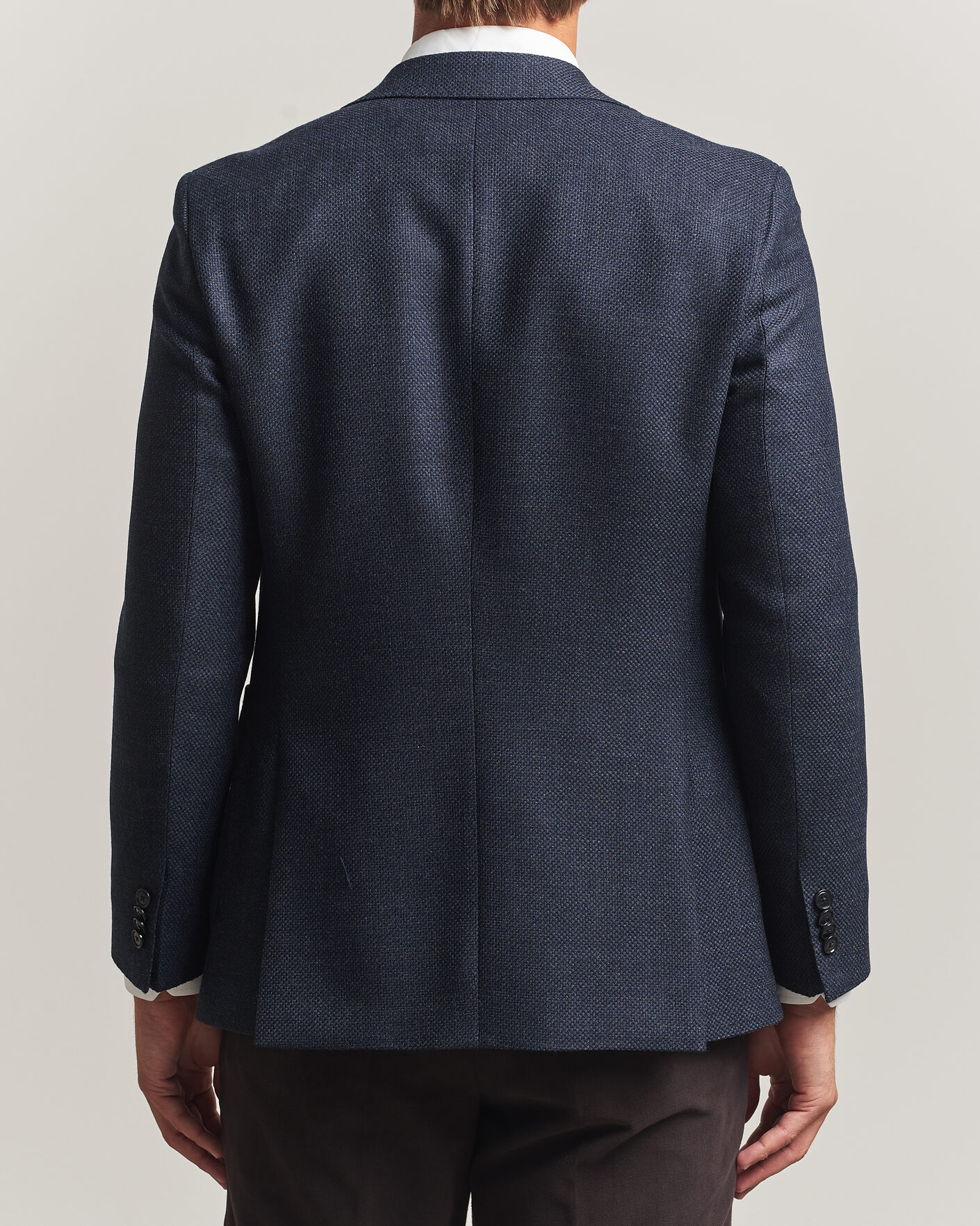 Uomini | Blazers | BOSS BLACK | Hutson Wool Patch Pocket Blazer Dark Blue