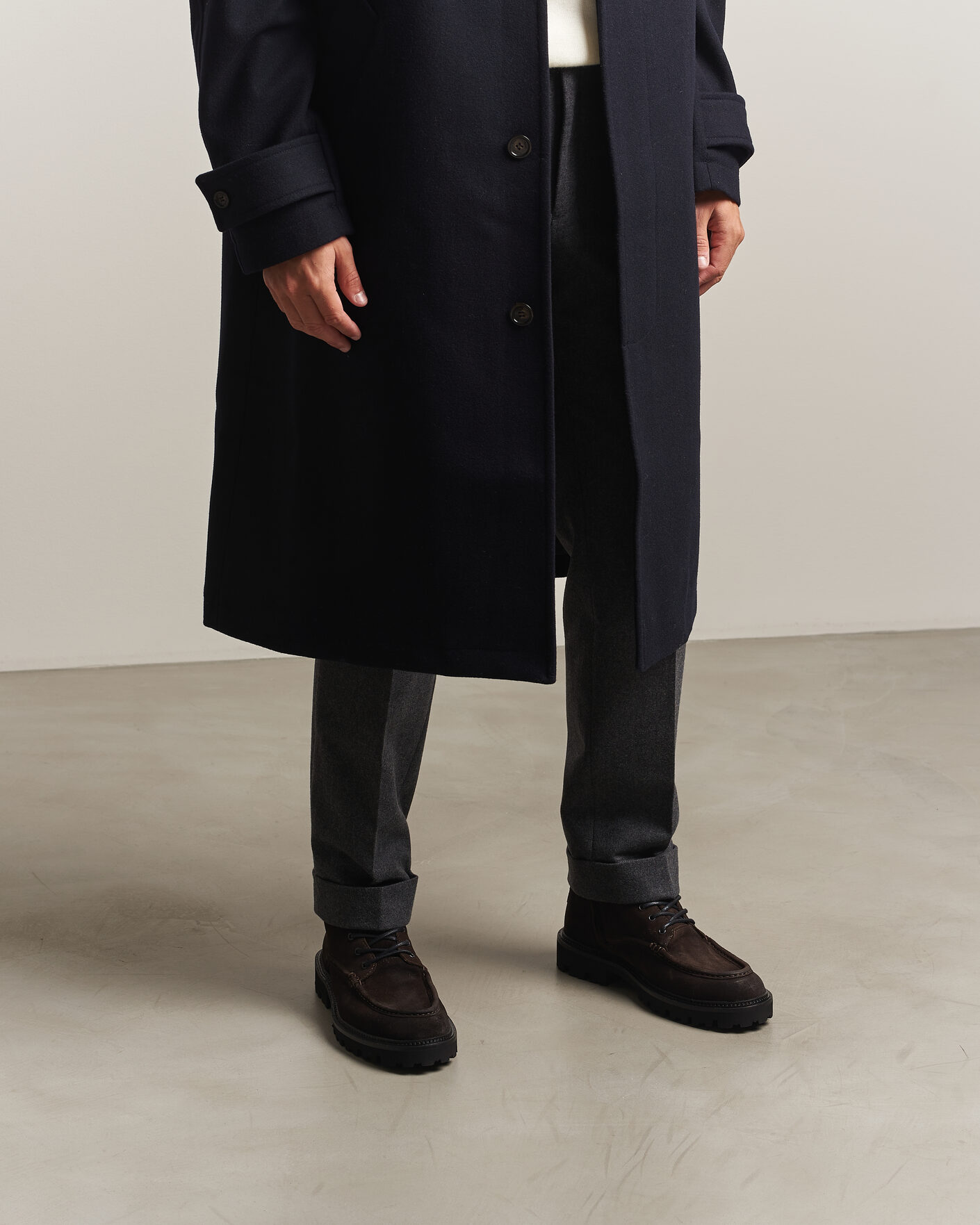 Uomini | Stivali | BOSS BLACK | Julio Suede Boot Dark Brown