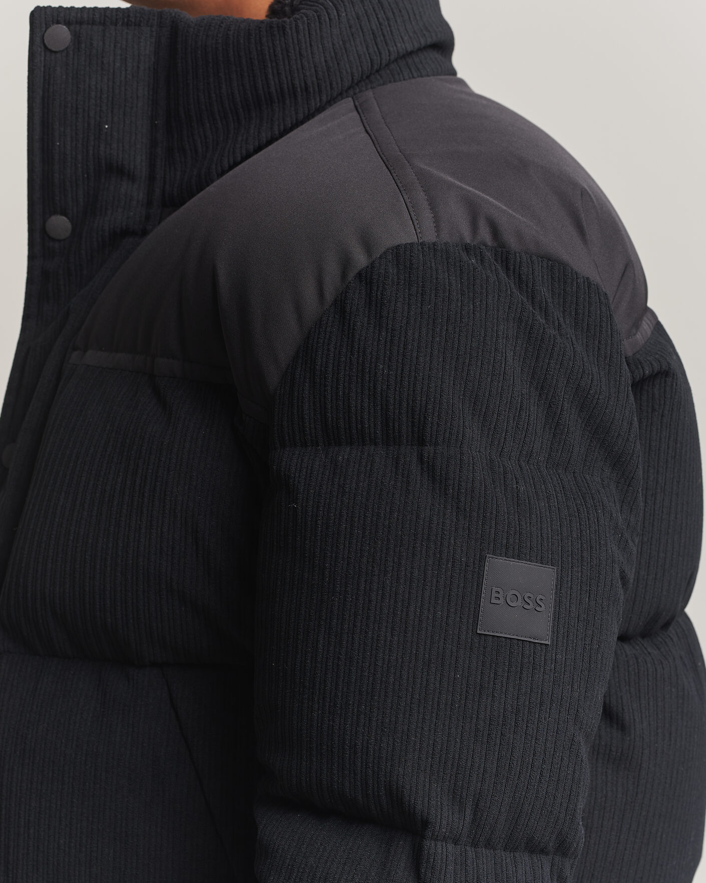 Uomini | Giacche | BOSS ORANGE | Ocord Corduroy Jacket Black