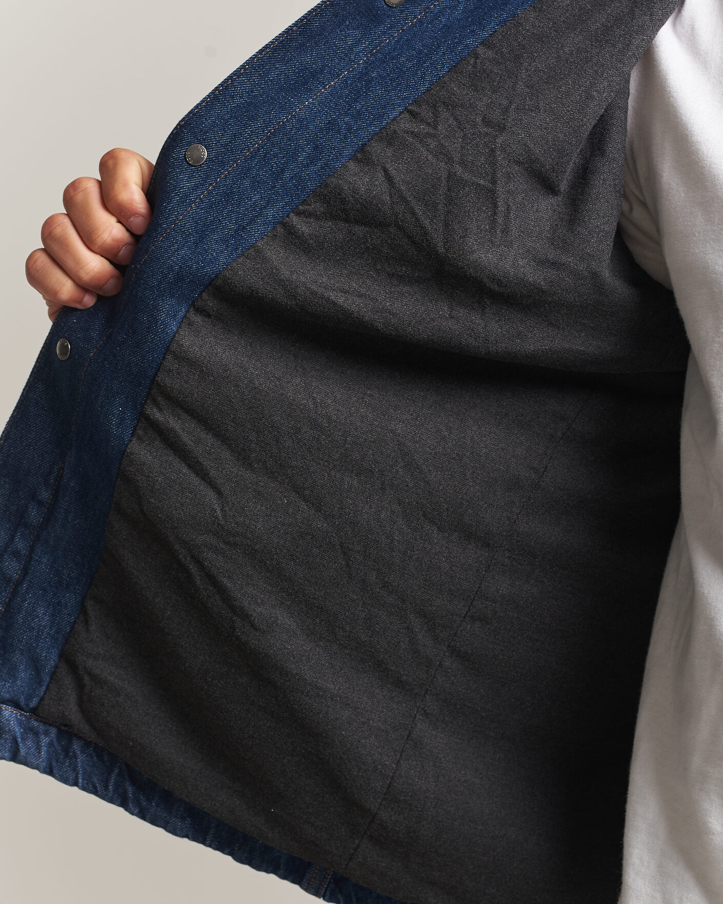 Uomini | Camicie | BOSS ORANGE | Laredo Denim Overshirt Navy
