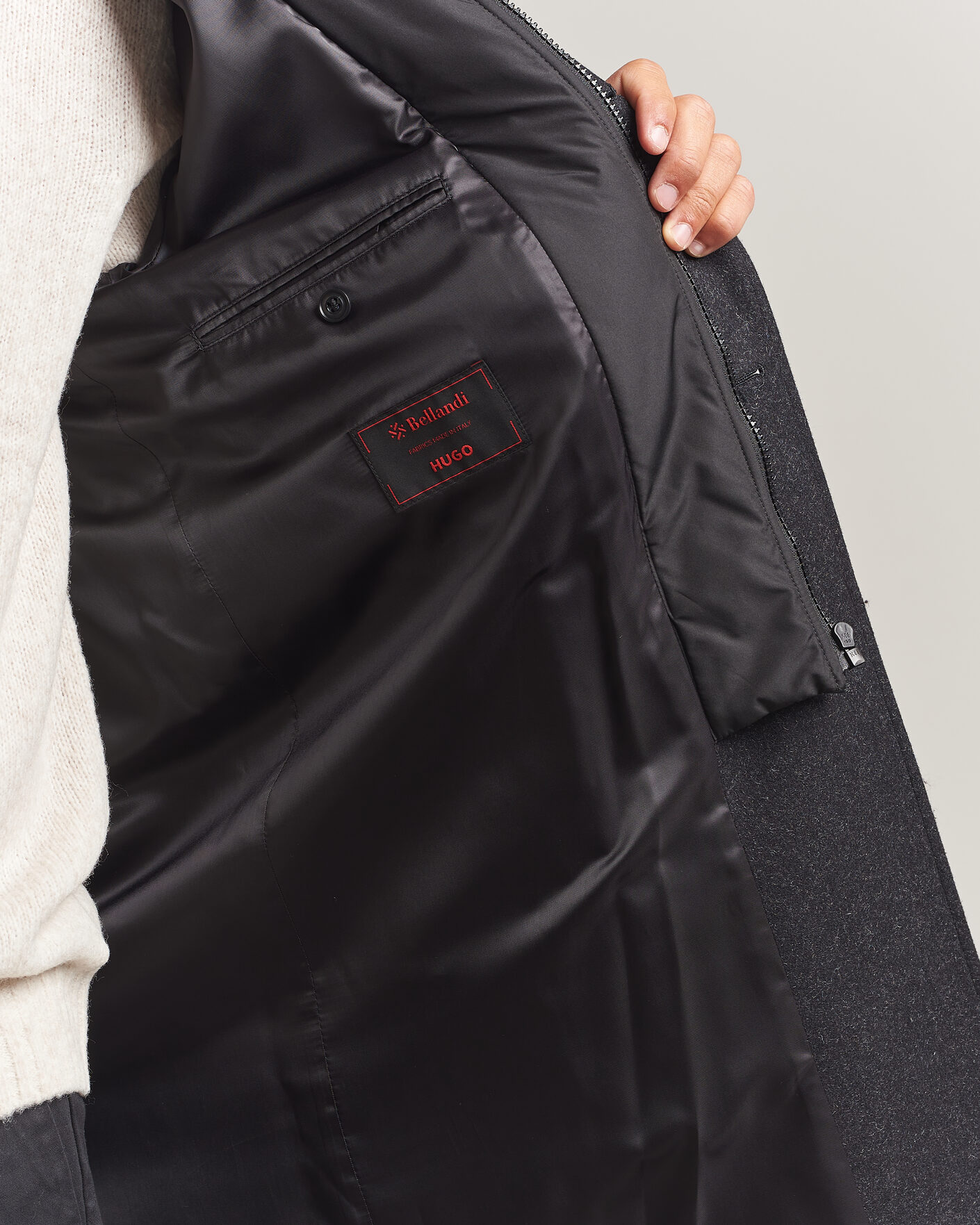 Uomini | Giacche | HUGO | Milogan Bib Coat Black